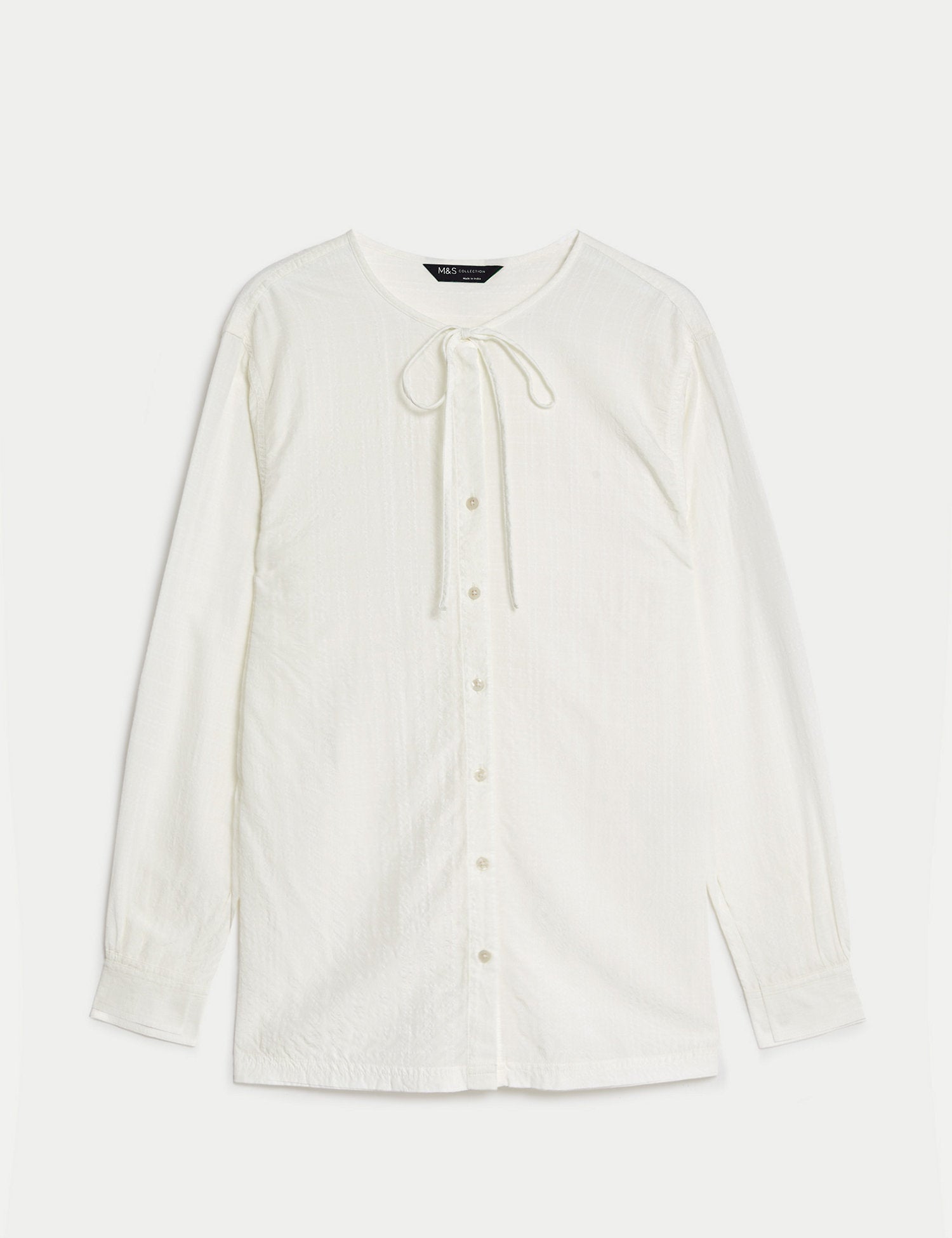 Modal Rich Longline Blouse