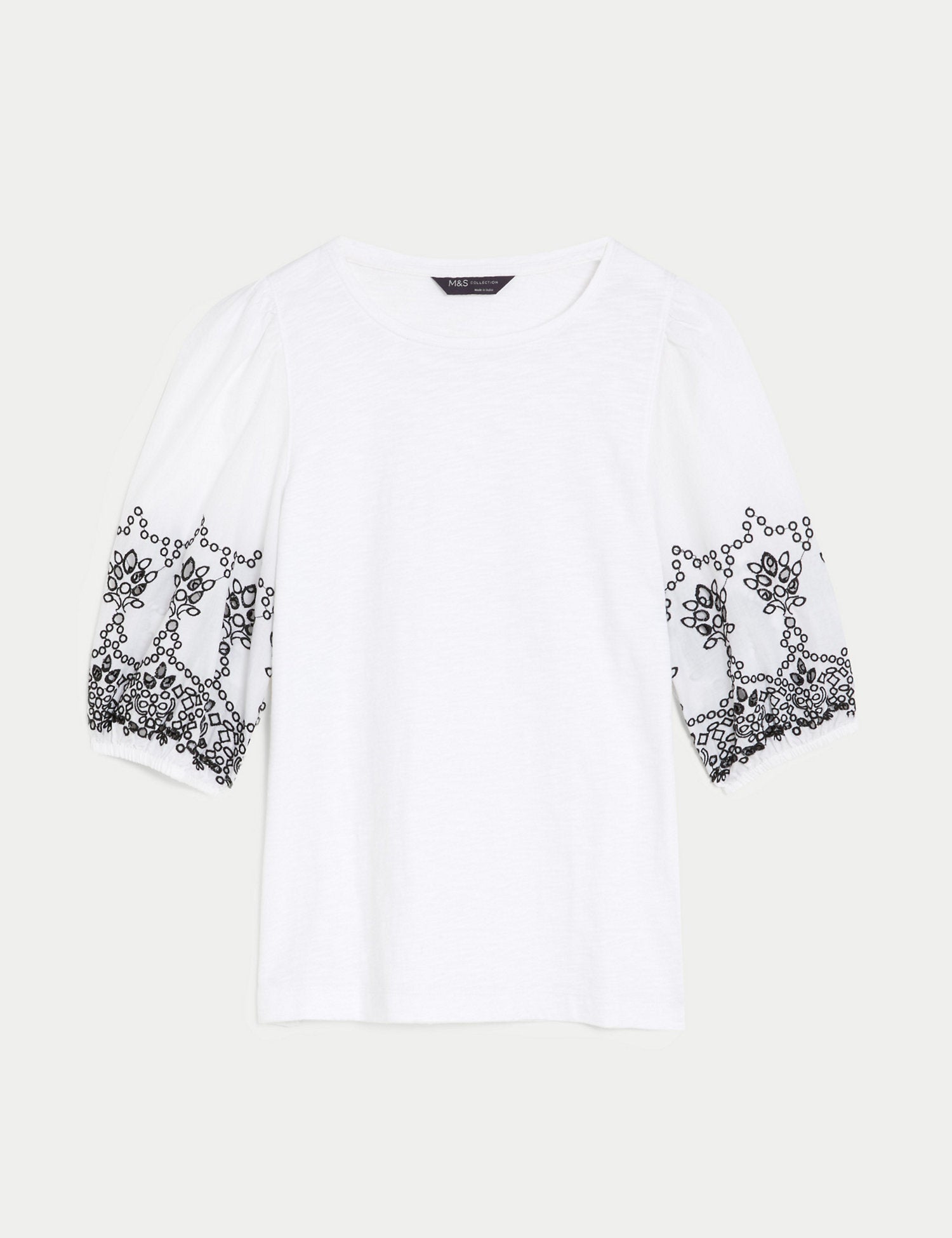 Pure Cotton Broderie Top