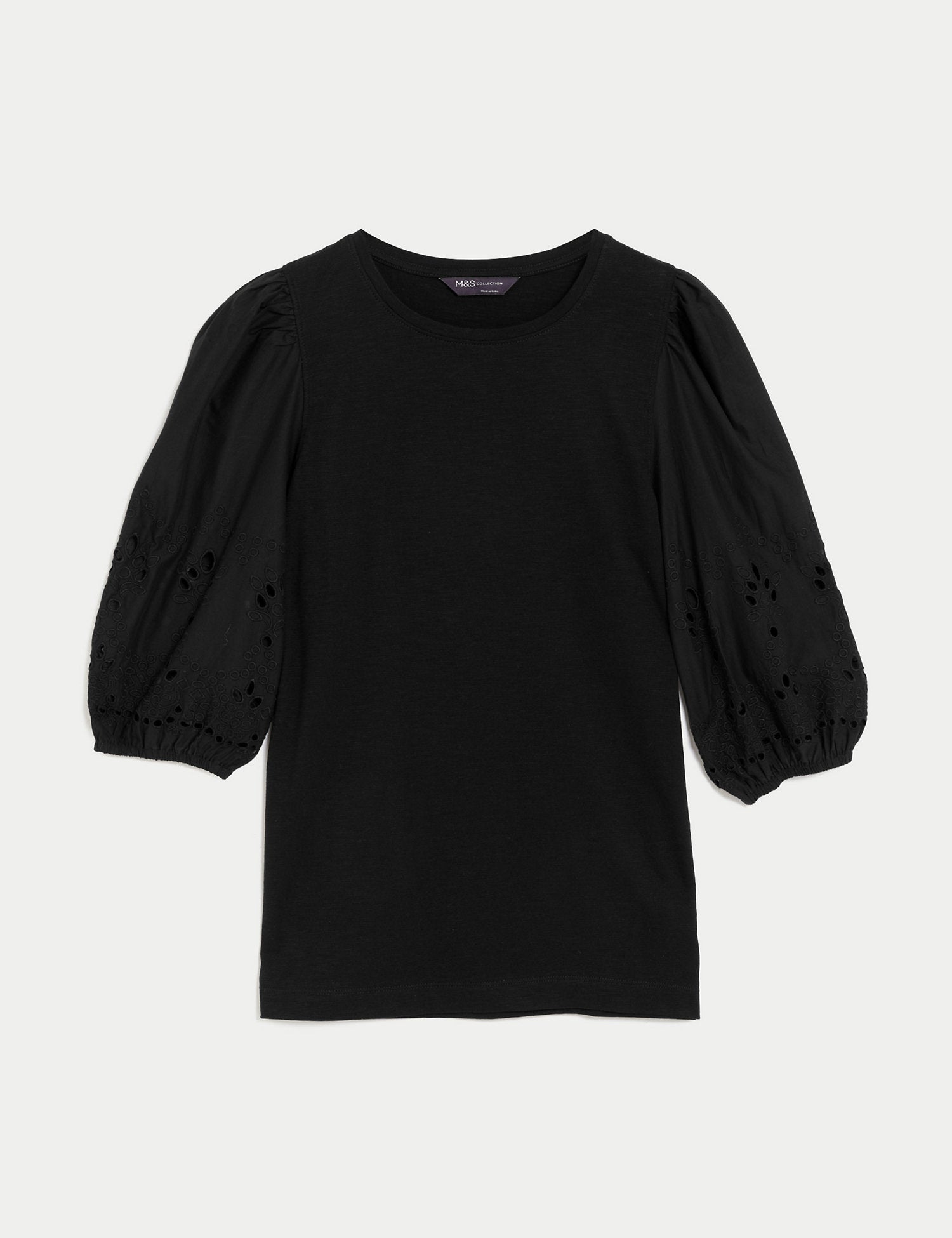 Pure Cotton Broderie Top