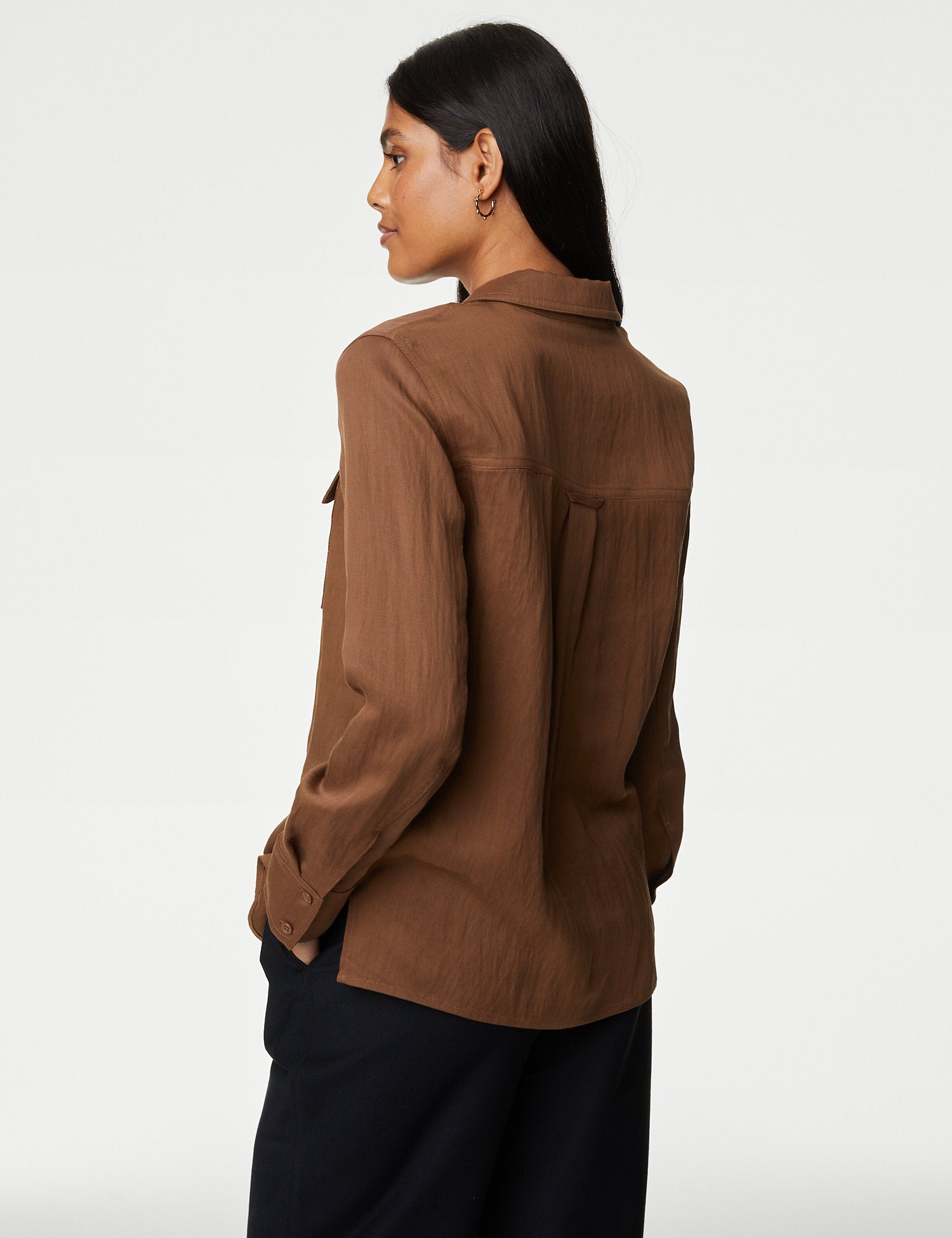 Lyocell™ Rich Collared Shirt