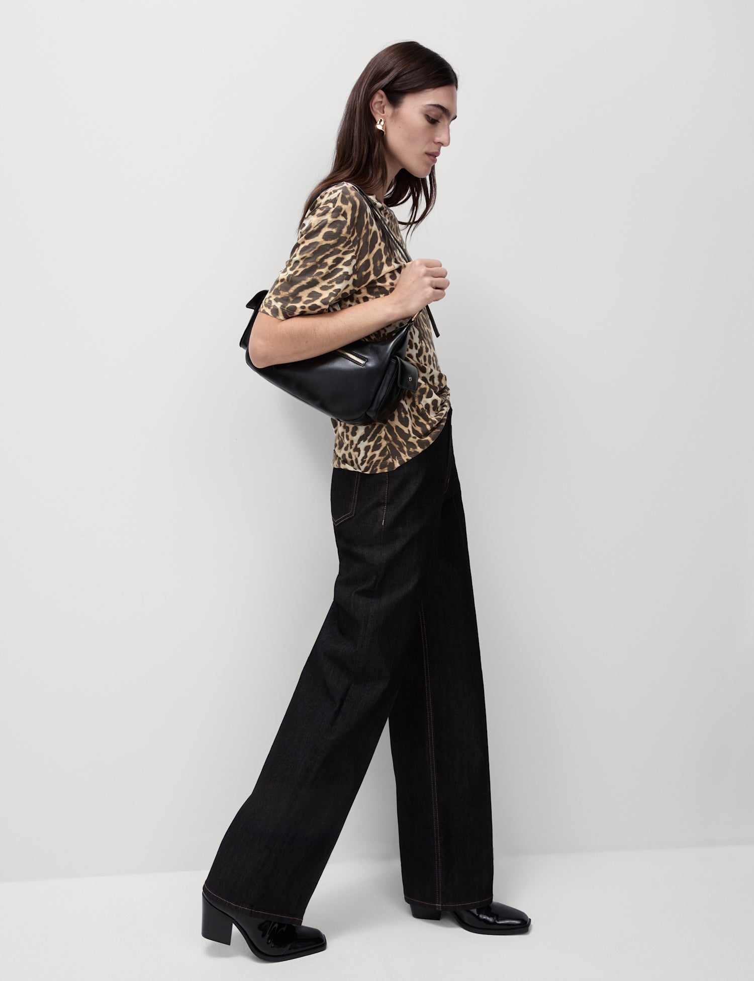 Cotton Modal Blend Printed T-Shirt