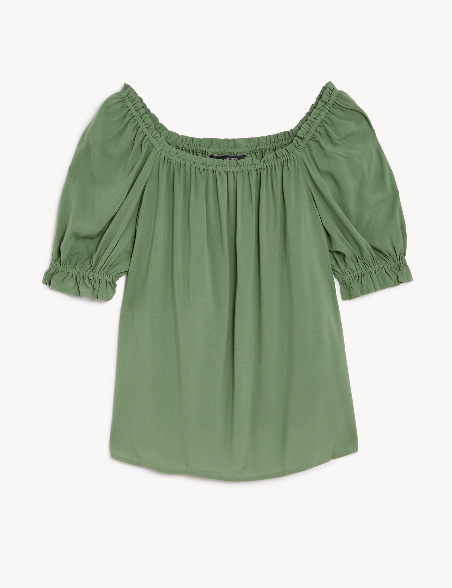 Square Neck Puff Sleeve Top