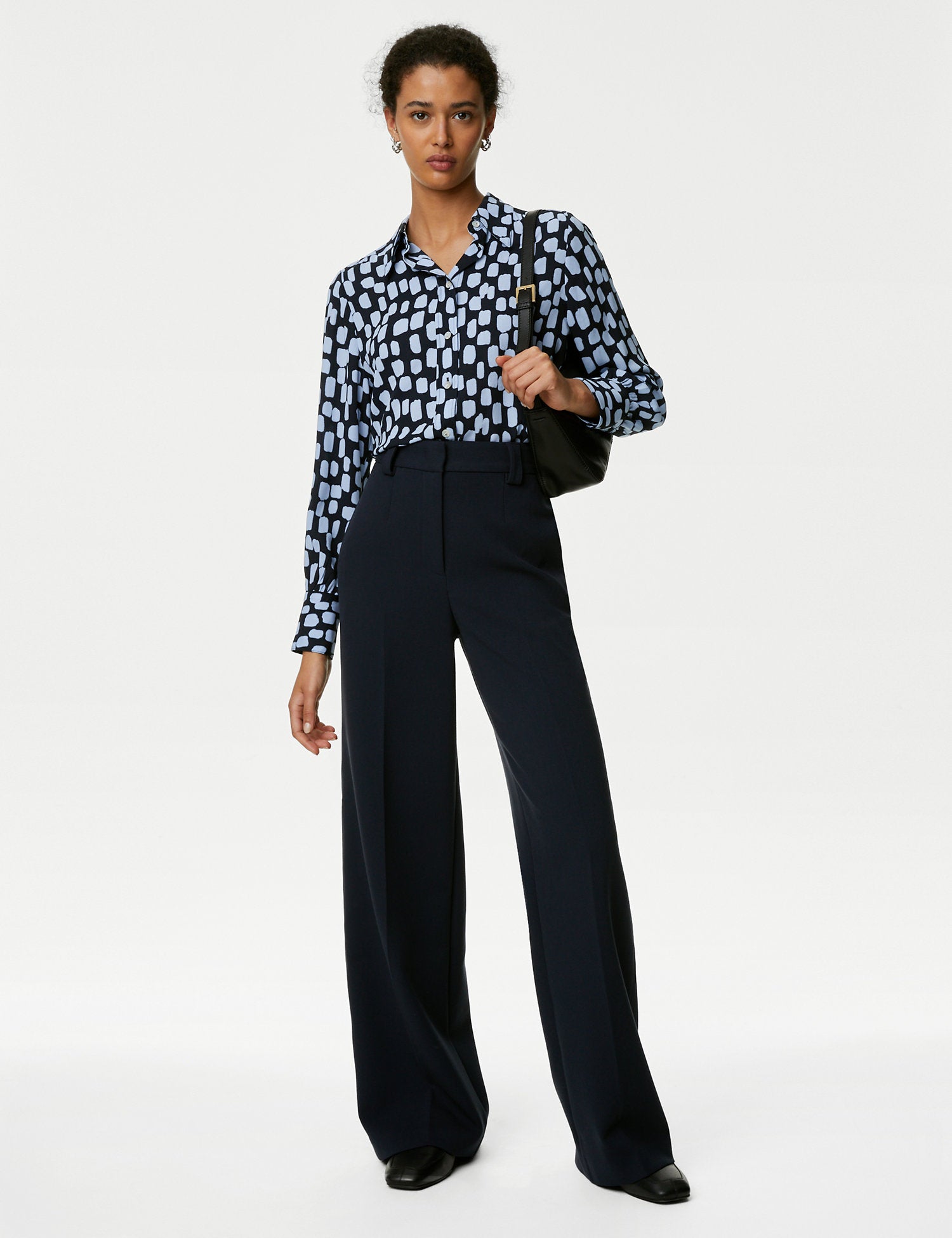 Printed Collared Shirt