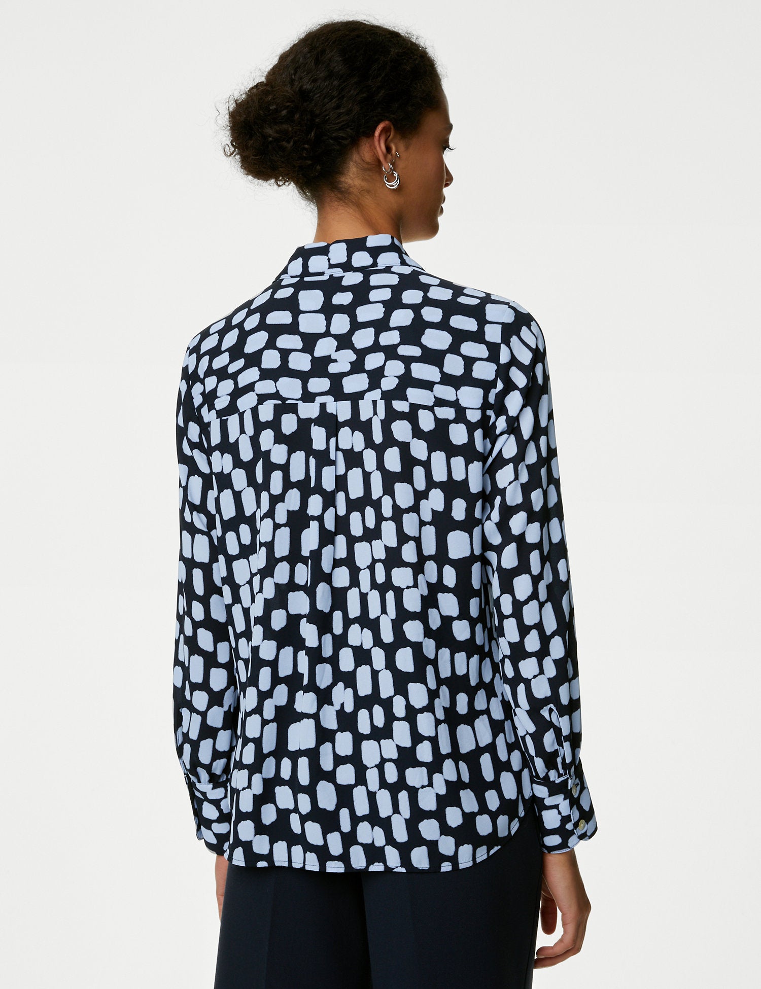 Printed Collared Shirt