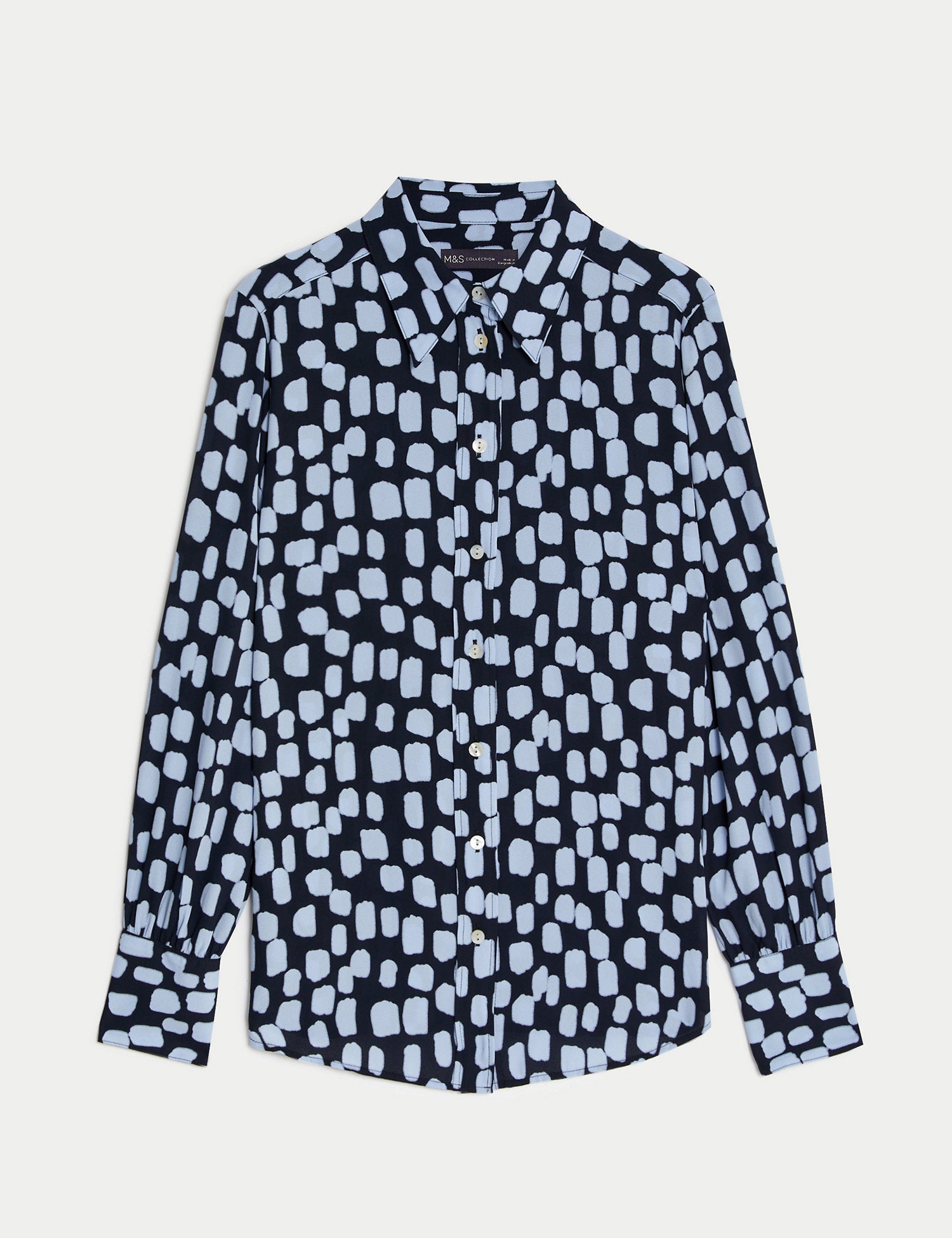 Printed Collared Shirt