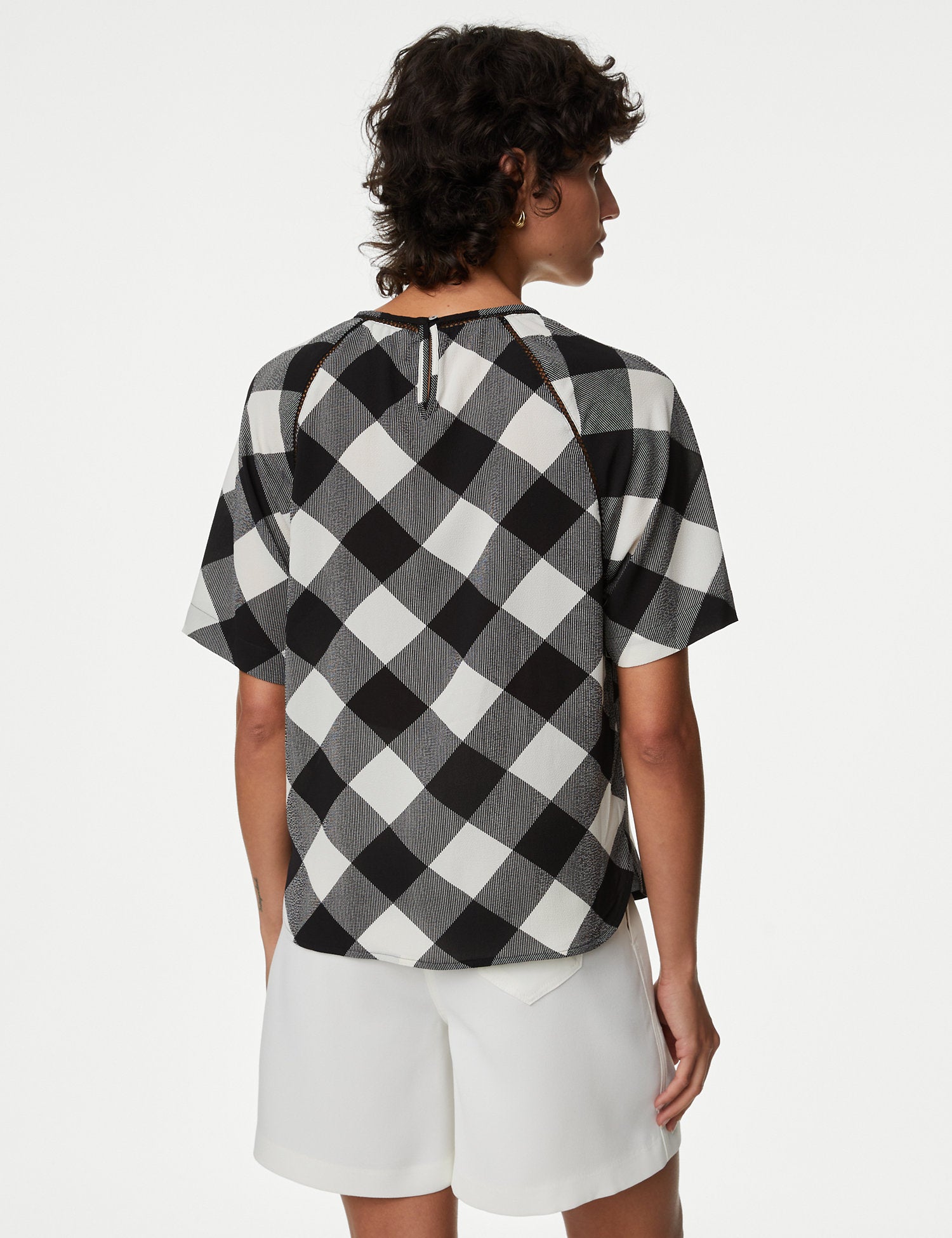 Checked Top