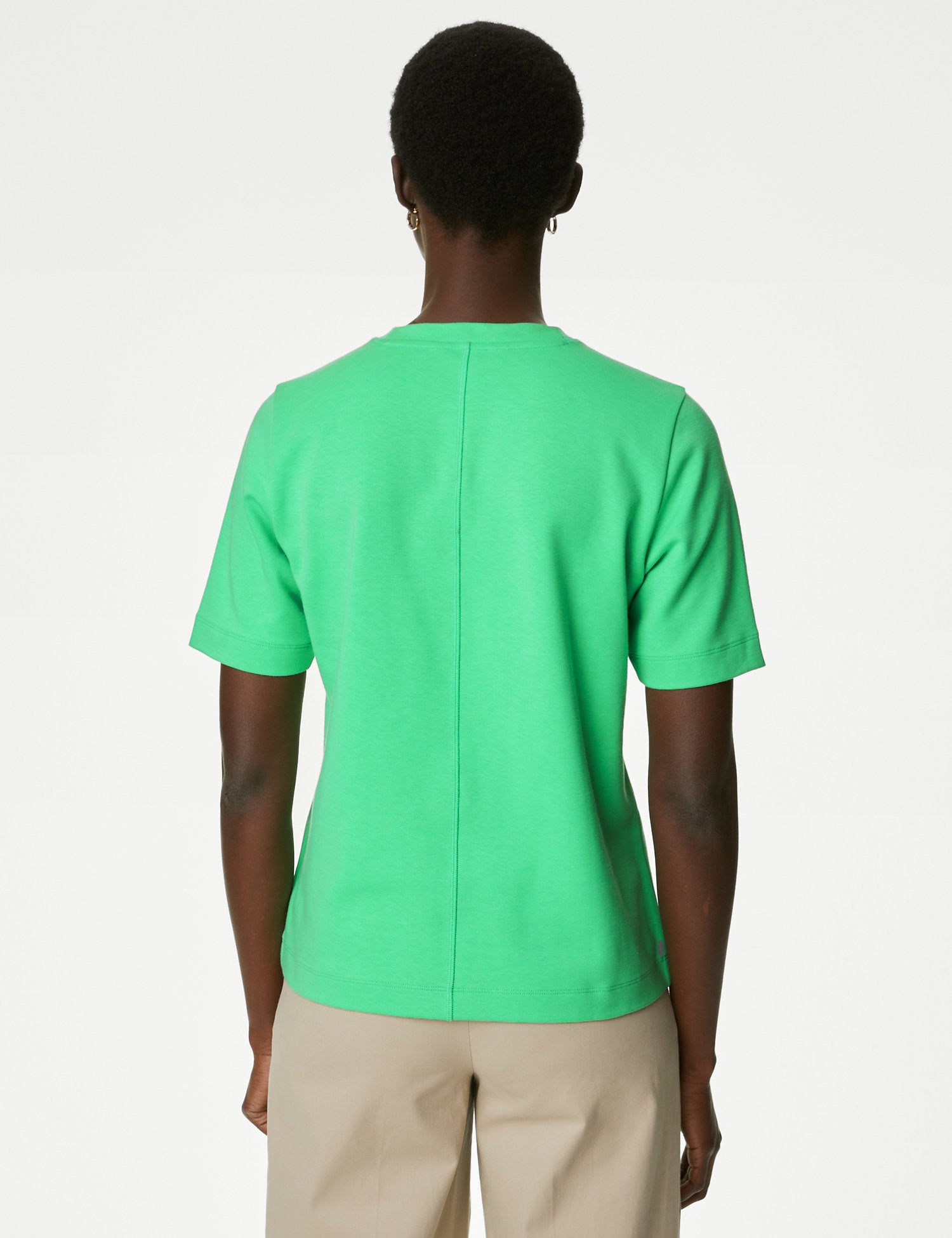 Cotton Rich Crew Neck T-Shirt