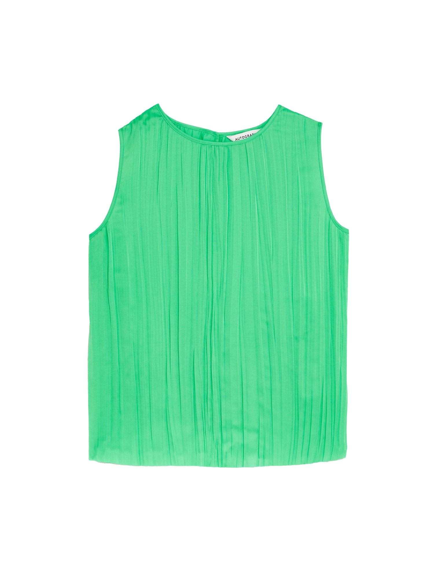 Plisse Vest Top