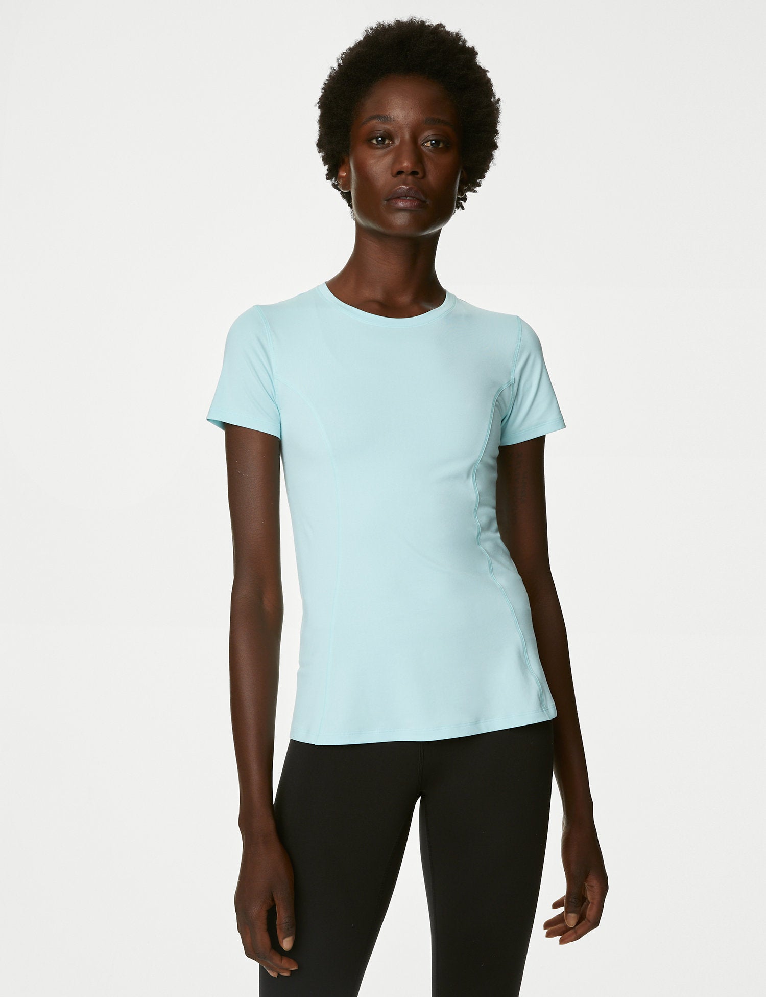 Scoop Neck Short Sleeve T-Shirt