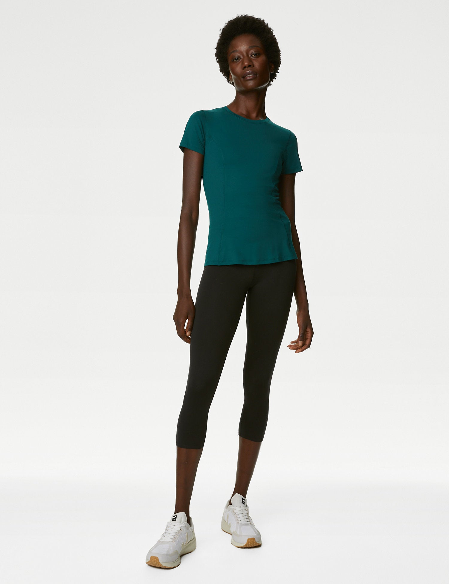 Scoop Neck Short Sleeve T-Shirt