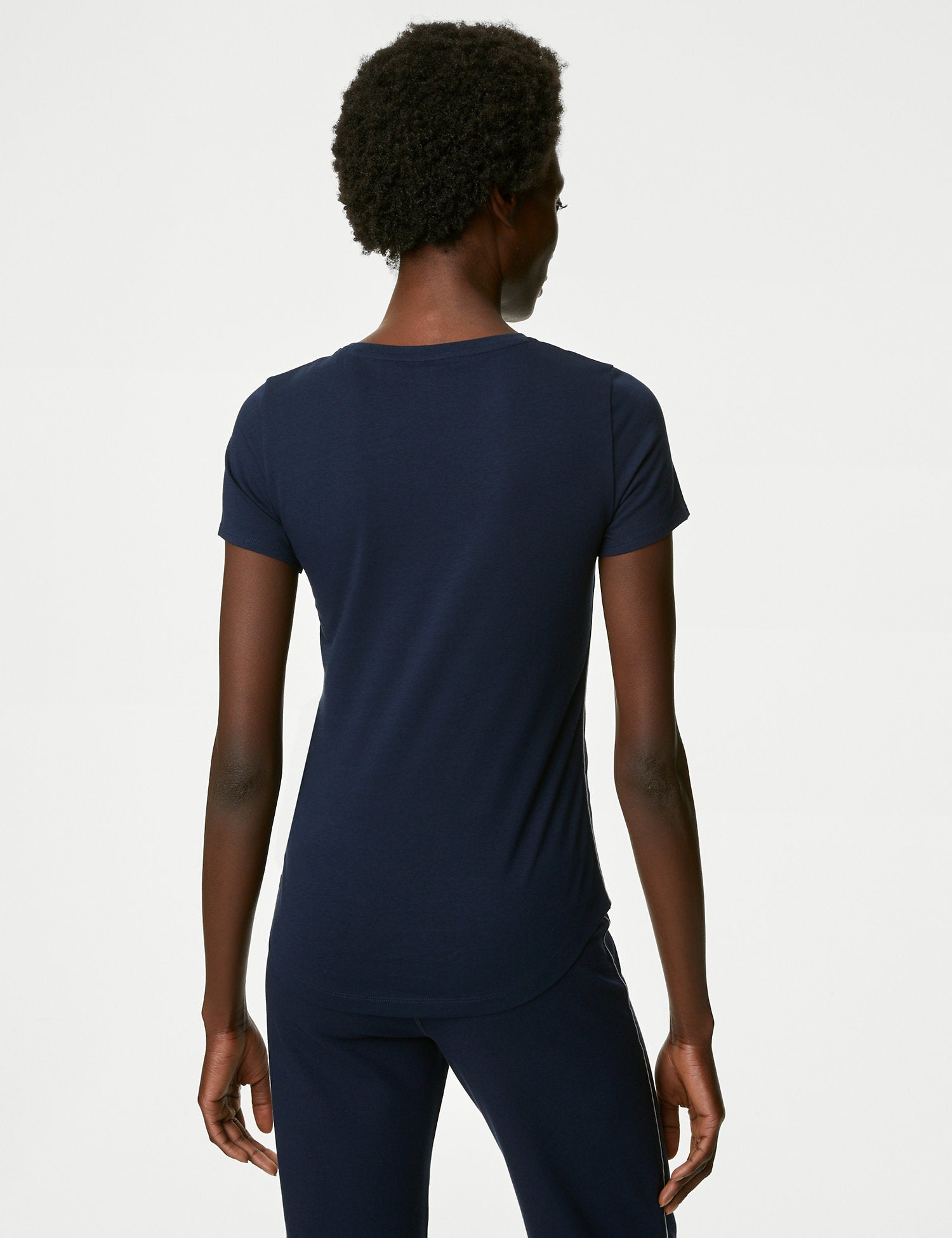 Cotton Rich Side Stripe T-Shirt
