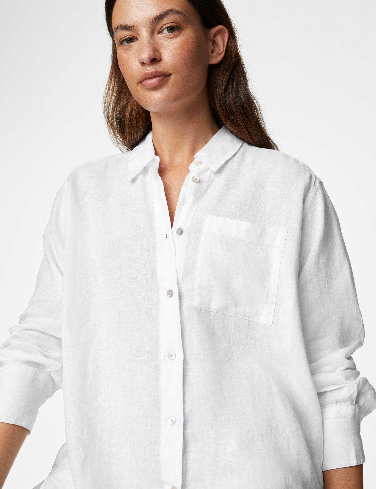Pure Linen Relaxed Shirt