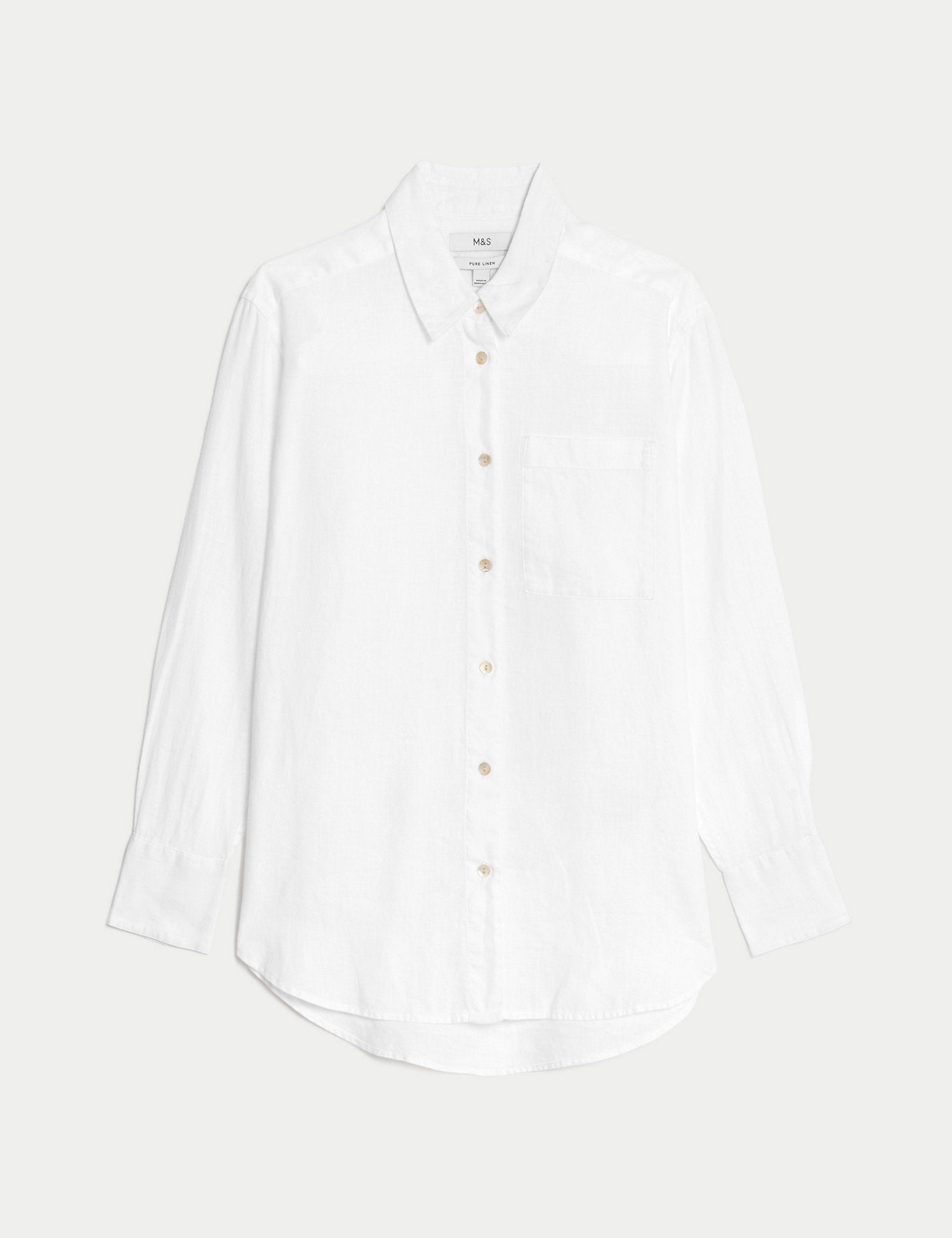 Pure Linen Relaxed Shirt