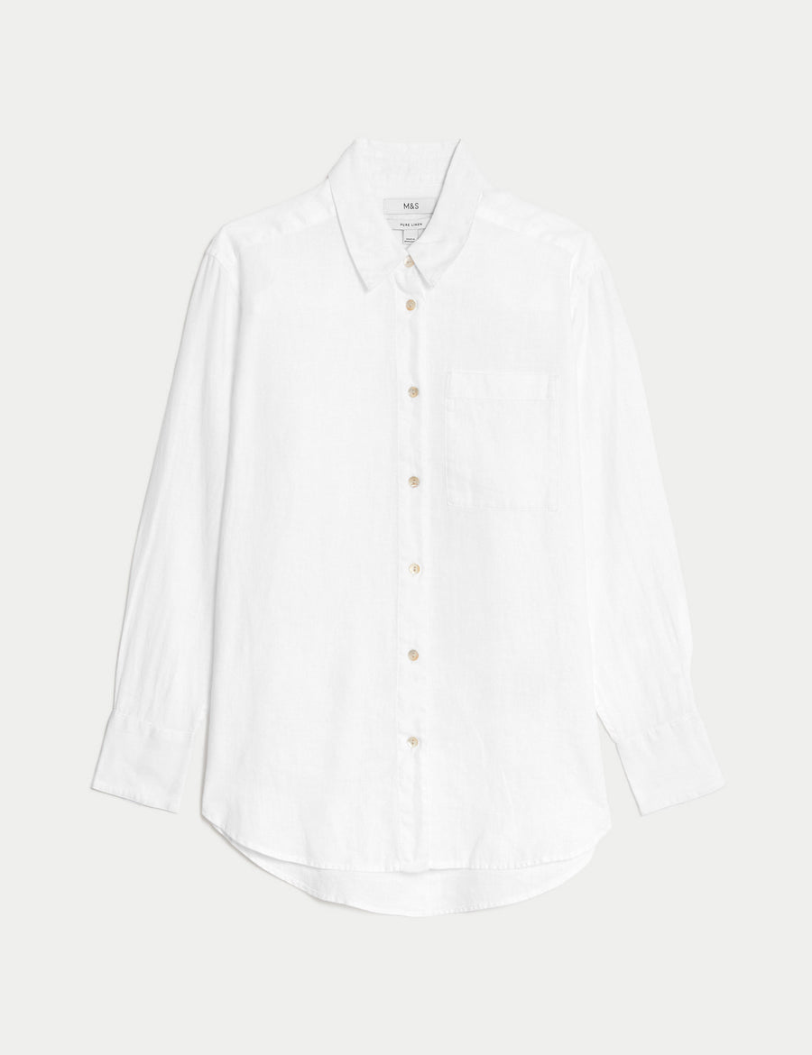 Pure Linen Relaxed Shirt