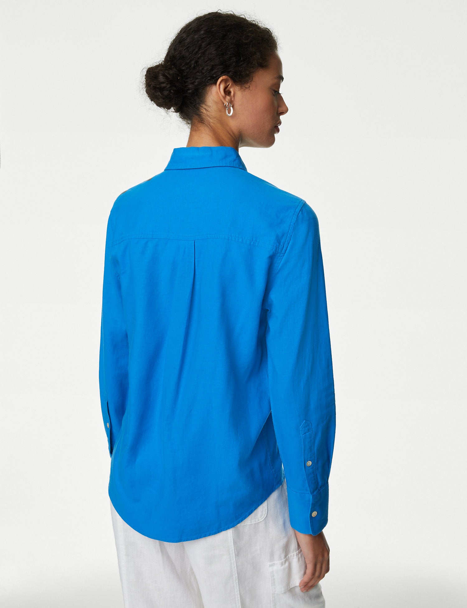 Linen Rich Collared Shirt