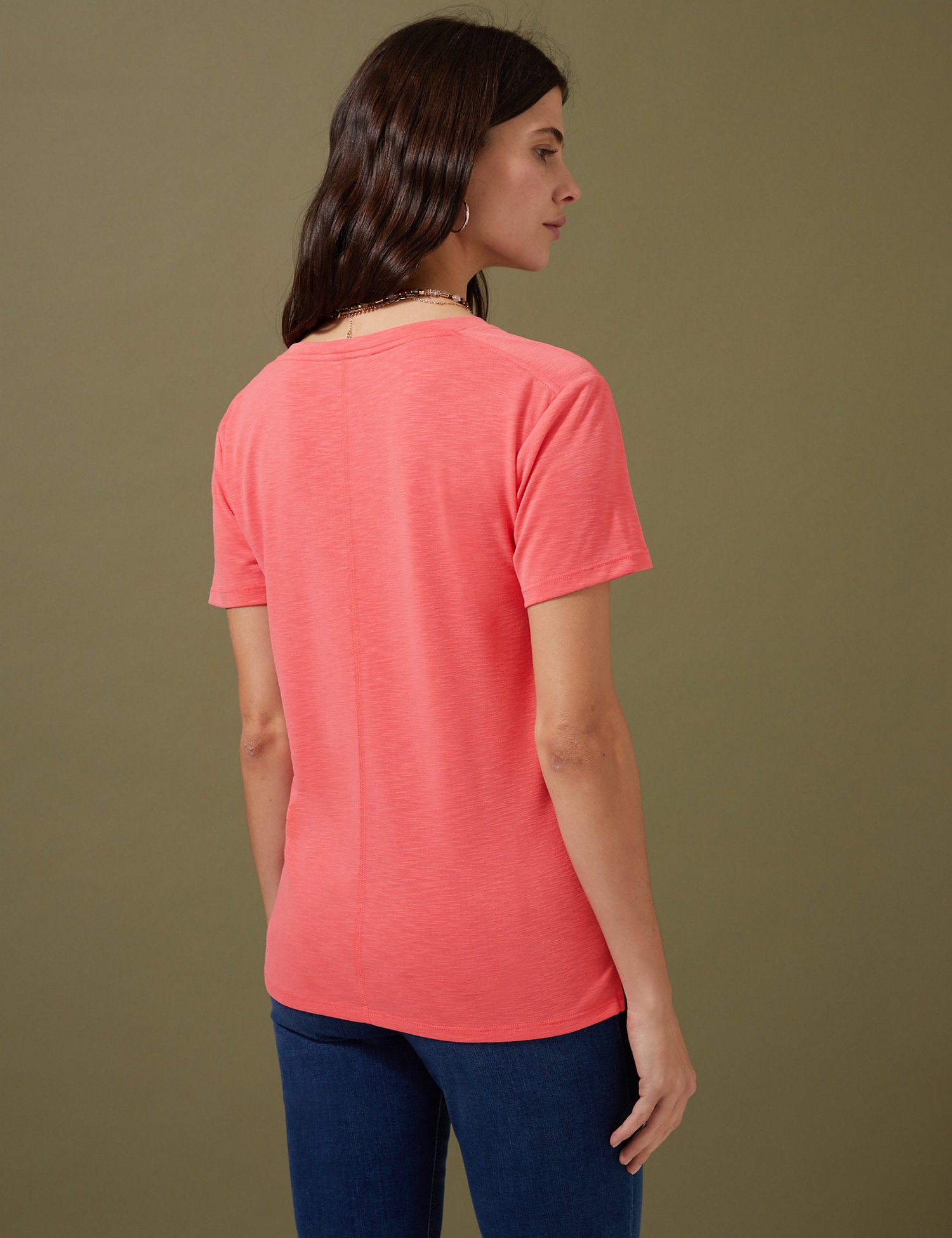 Modal Rich V-Neck T-Shirt