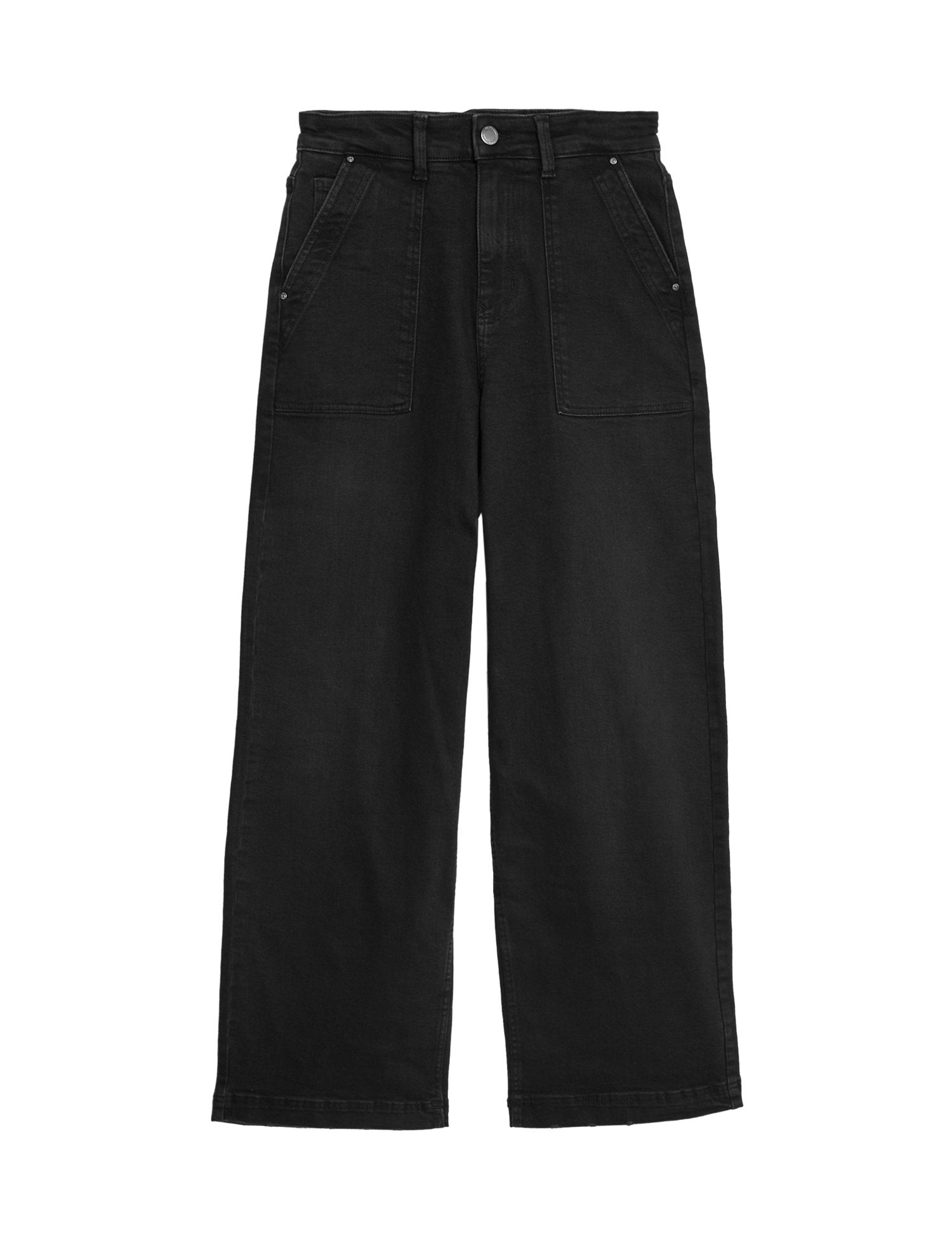 High Waisted Wide Leg Jeans