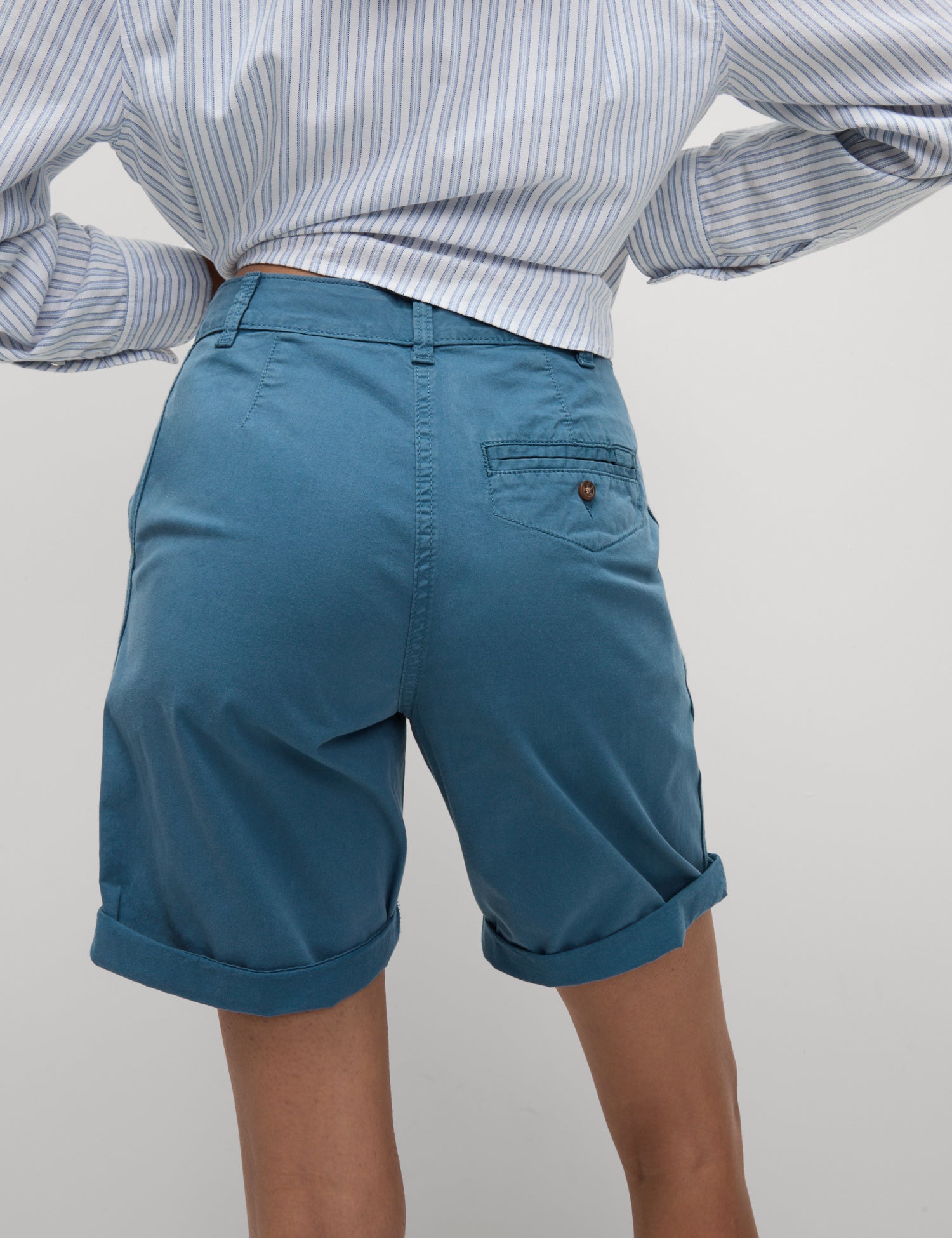 Cotton Rich Tea Dyed Chino Shorts