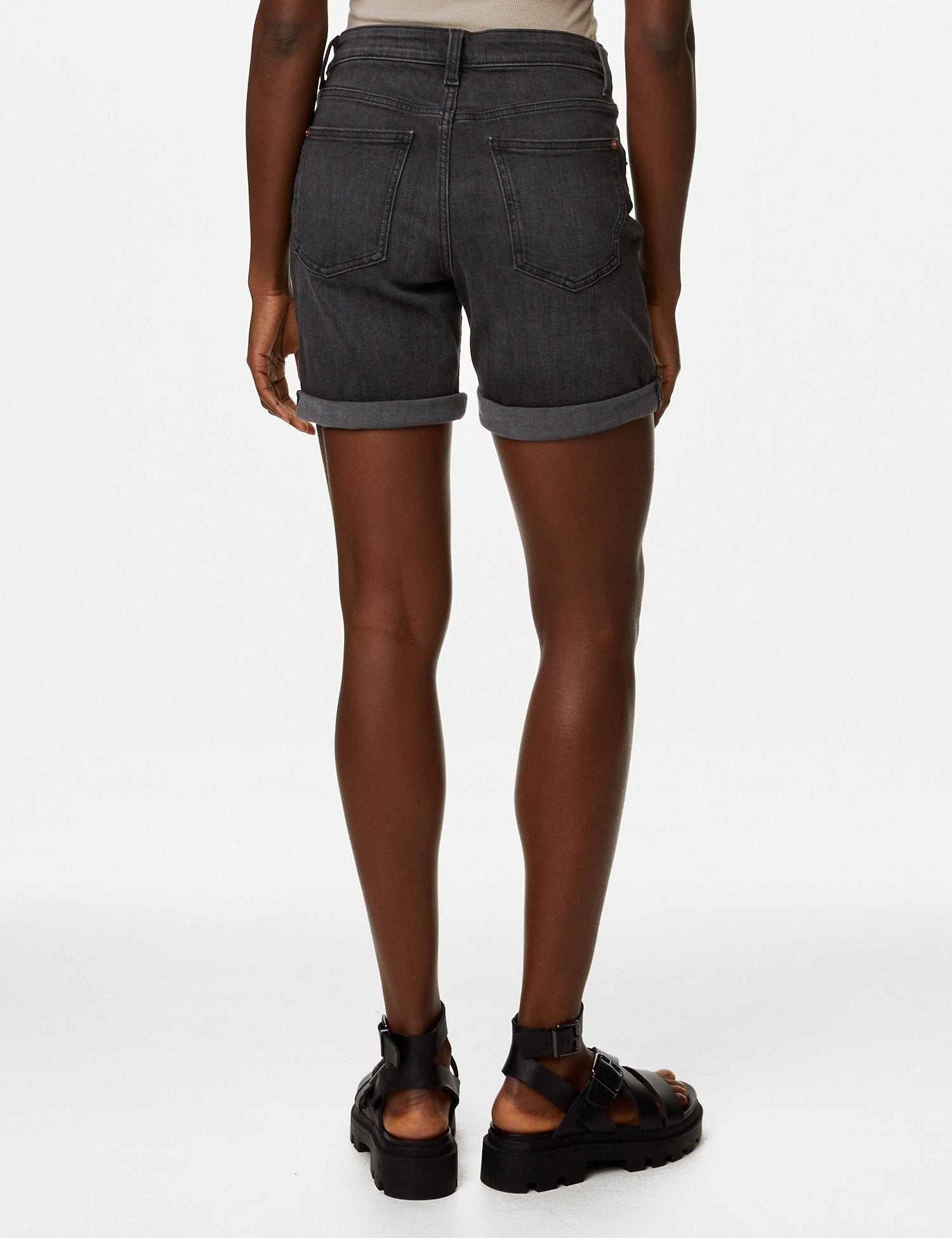 Denim Boyfriend Shorts