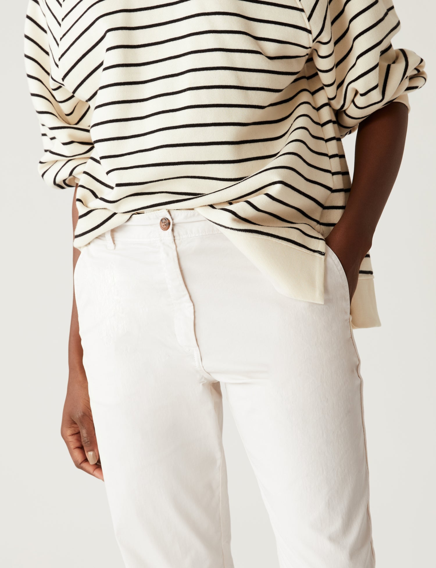 Cotton Rich Tea Dyed Slim Fit Chinos