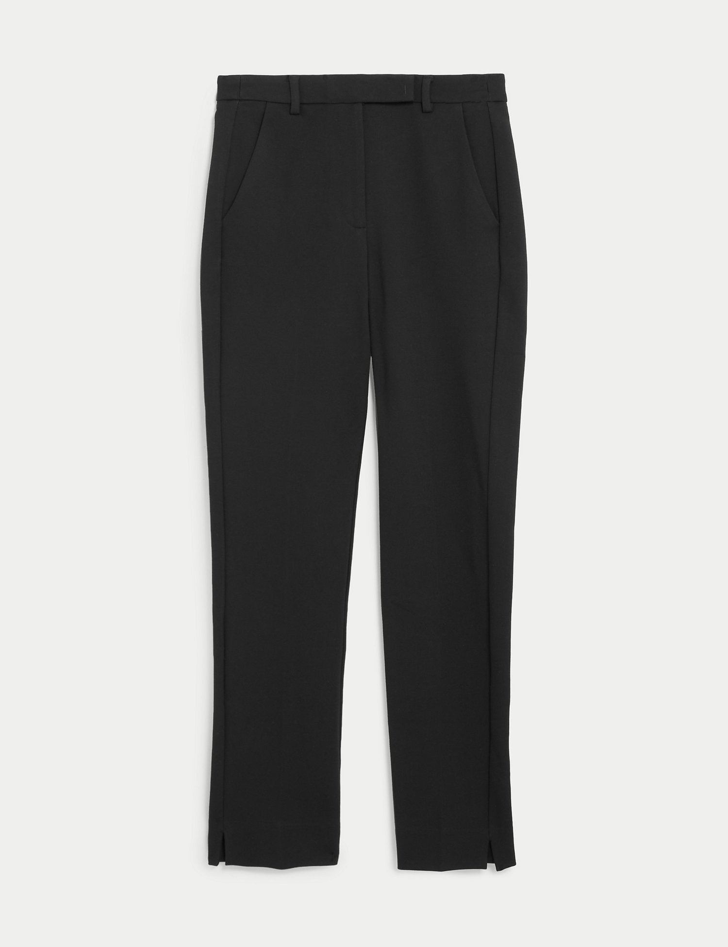 Jersey Slim Fit Ankle Grazer Trousers