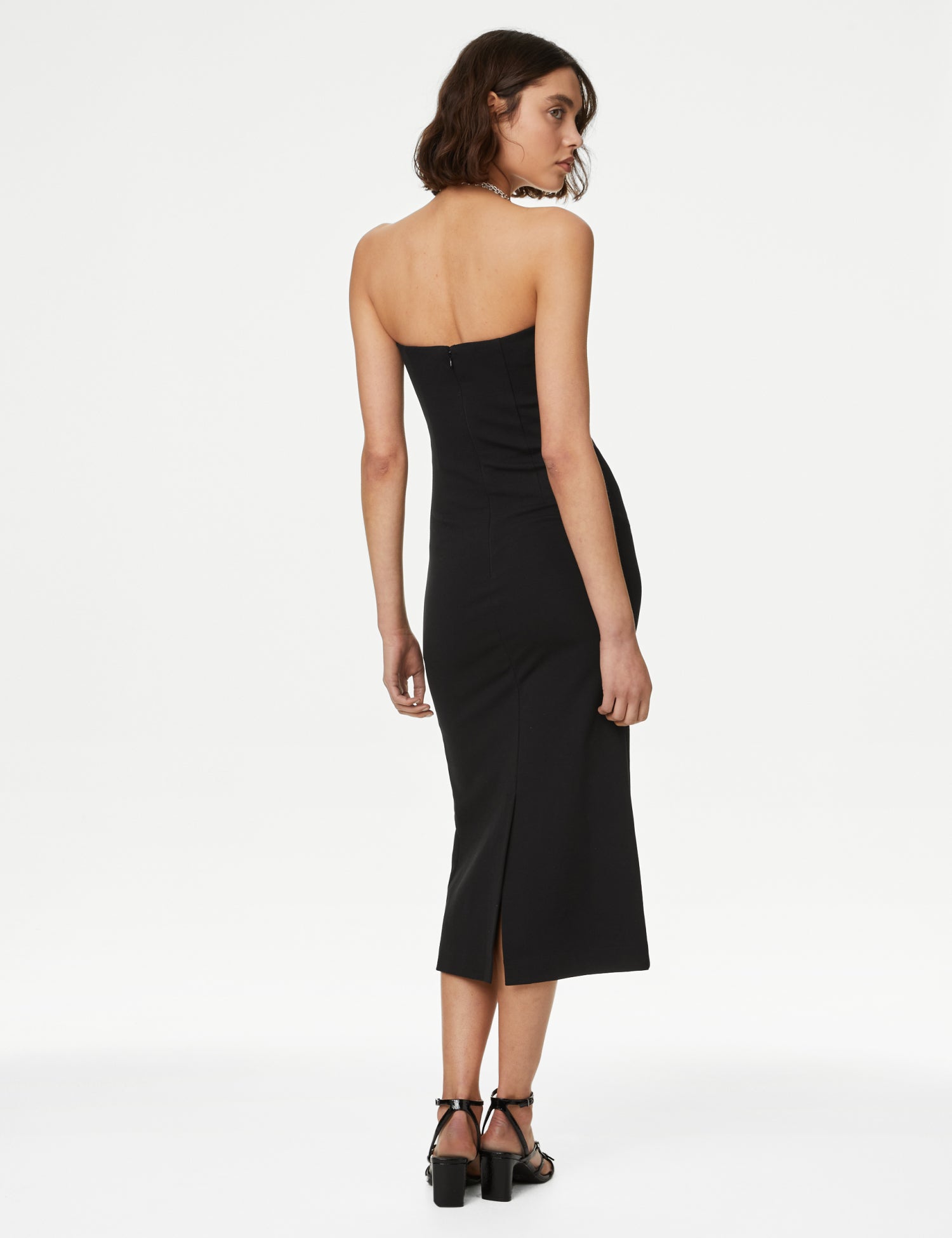 Bandeau Midaxi Bodycon Dress