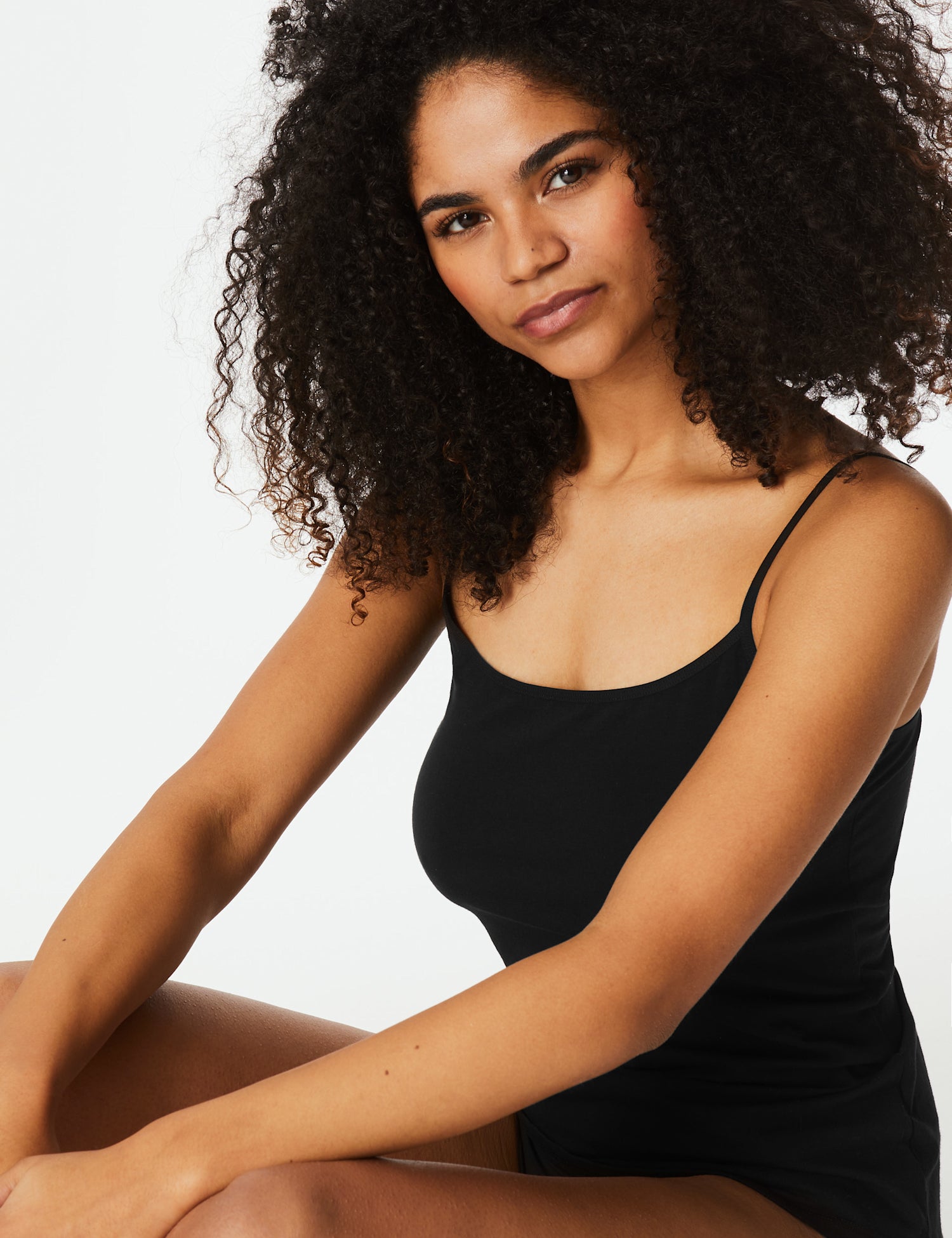 Cotton Rich Strappy Vest