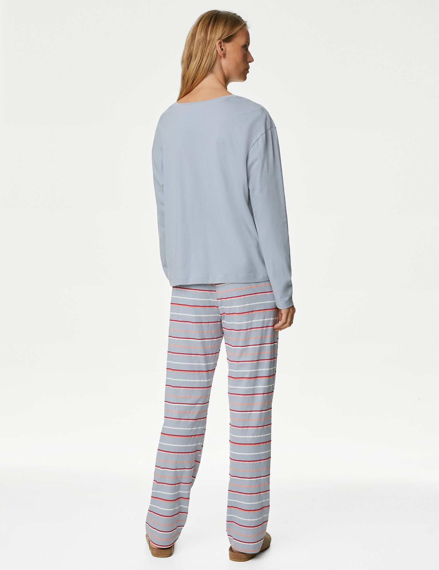 Pure Cotton Relax Slogan Pyjama Set