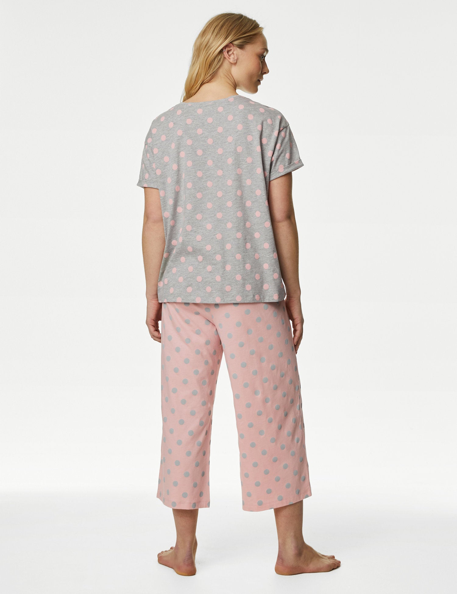 Pure Cotton Palm Print Pyjama Set