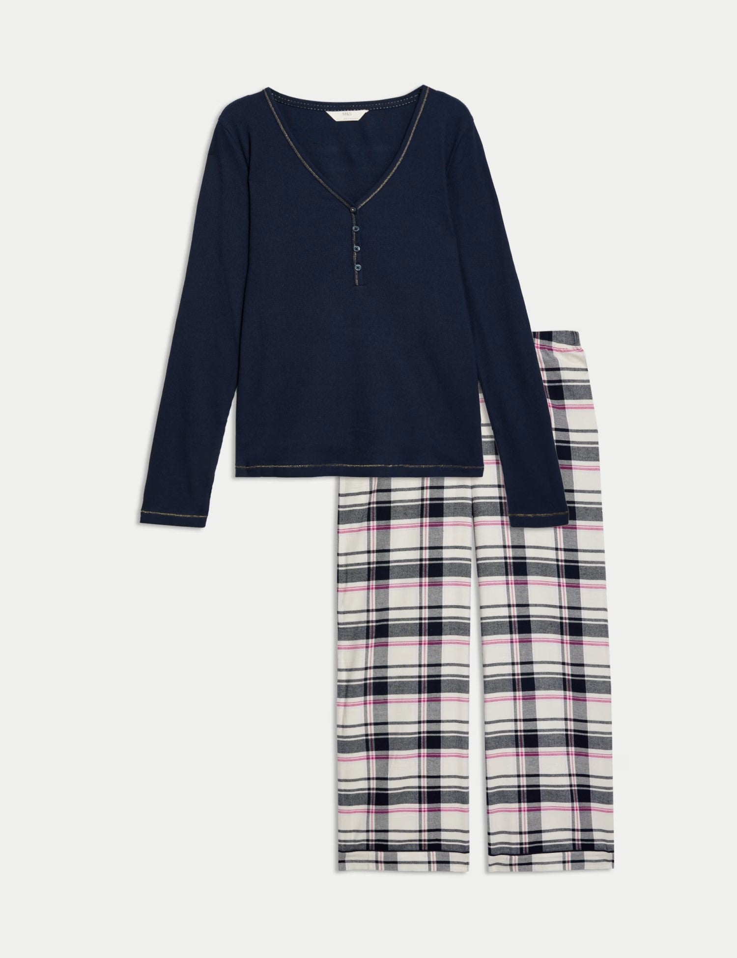 Cotton Rich Printed Pyjama Set