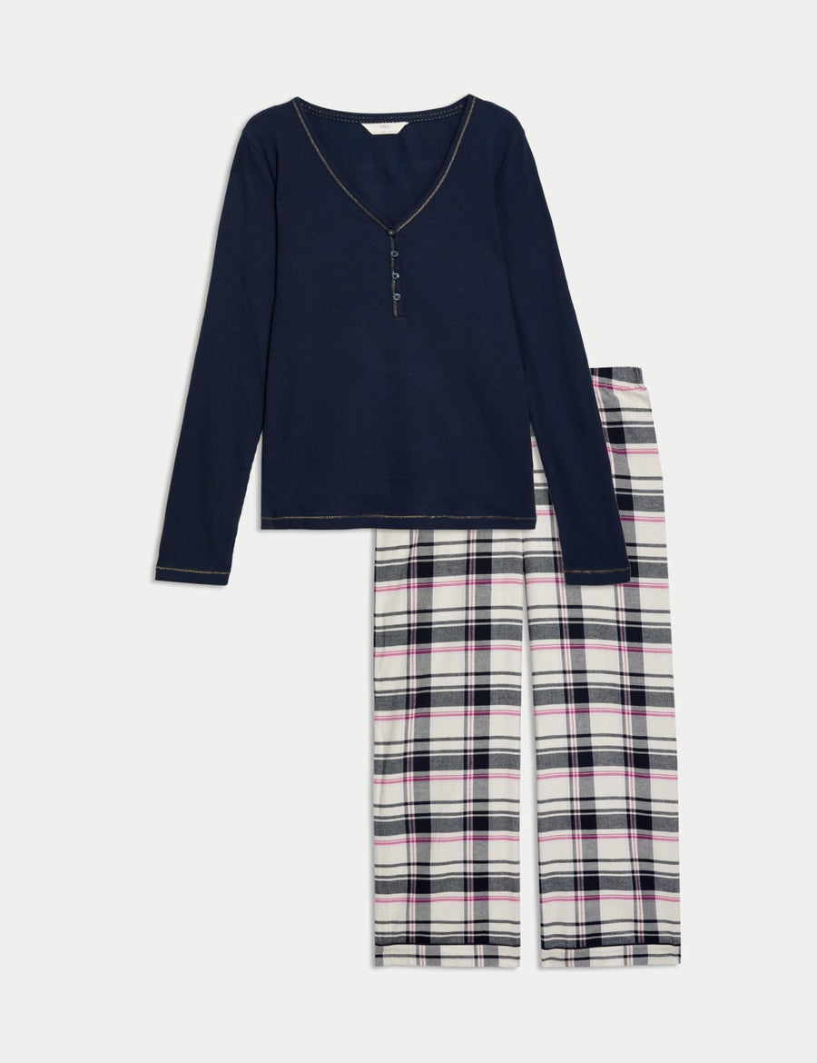 Cotton Rich Printed Pyjama Set