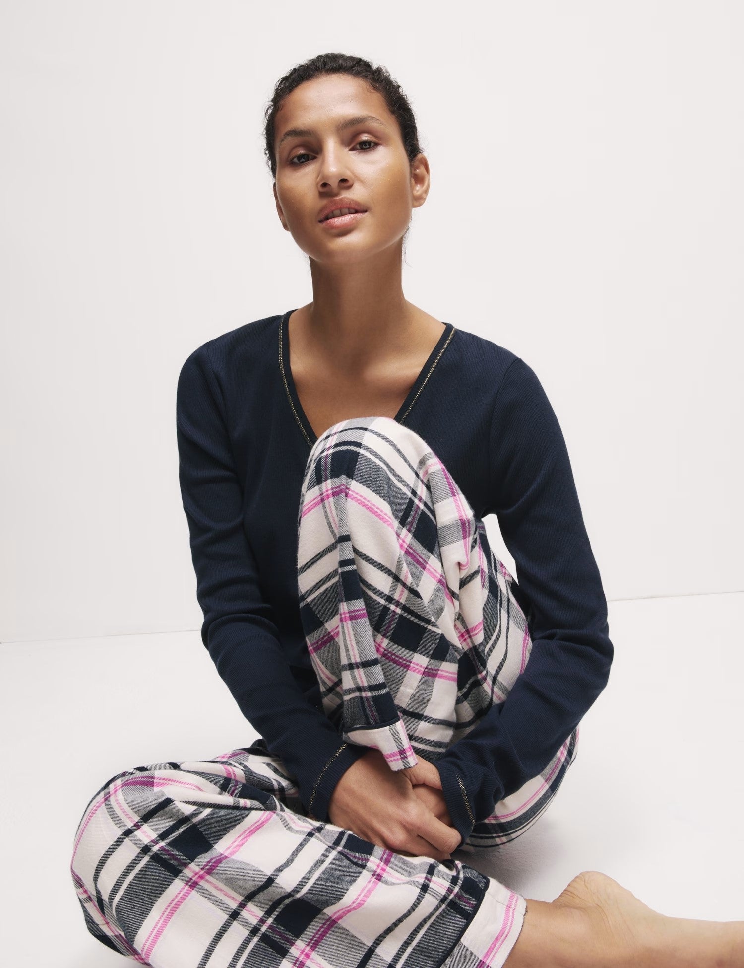 Cotton Rich Printed Pyjama Set