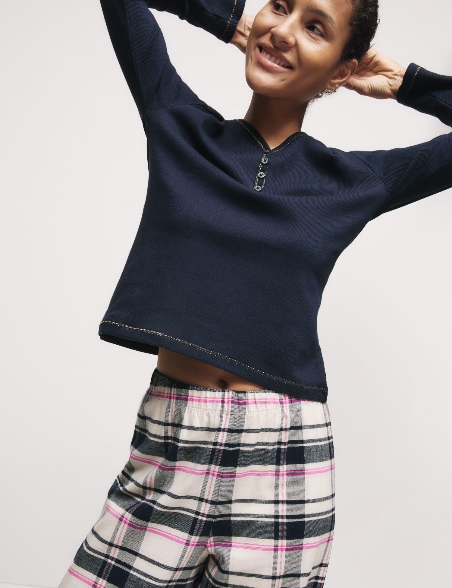 Cotton Rich Printed Pyjama Set