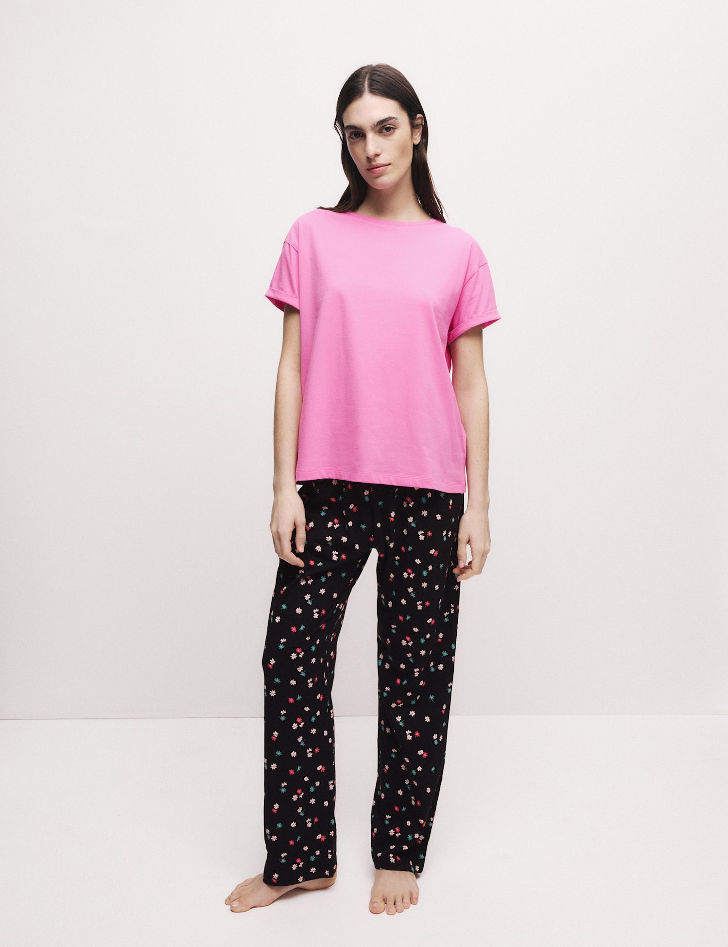 Pure Cotton Printed Pyjama Set