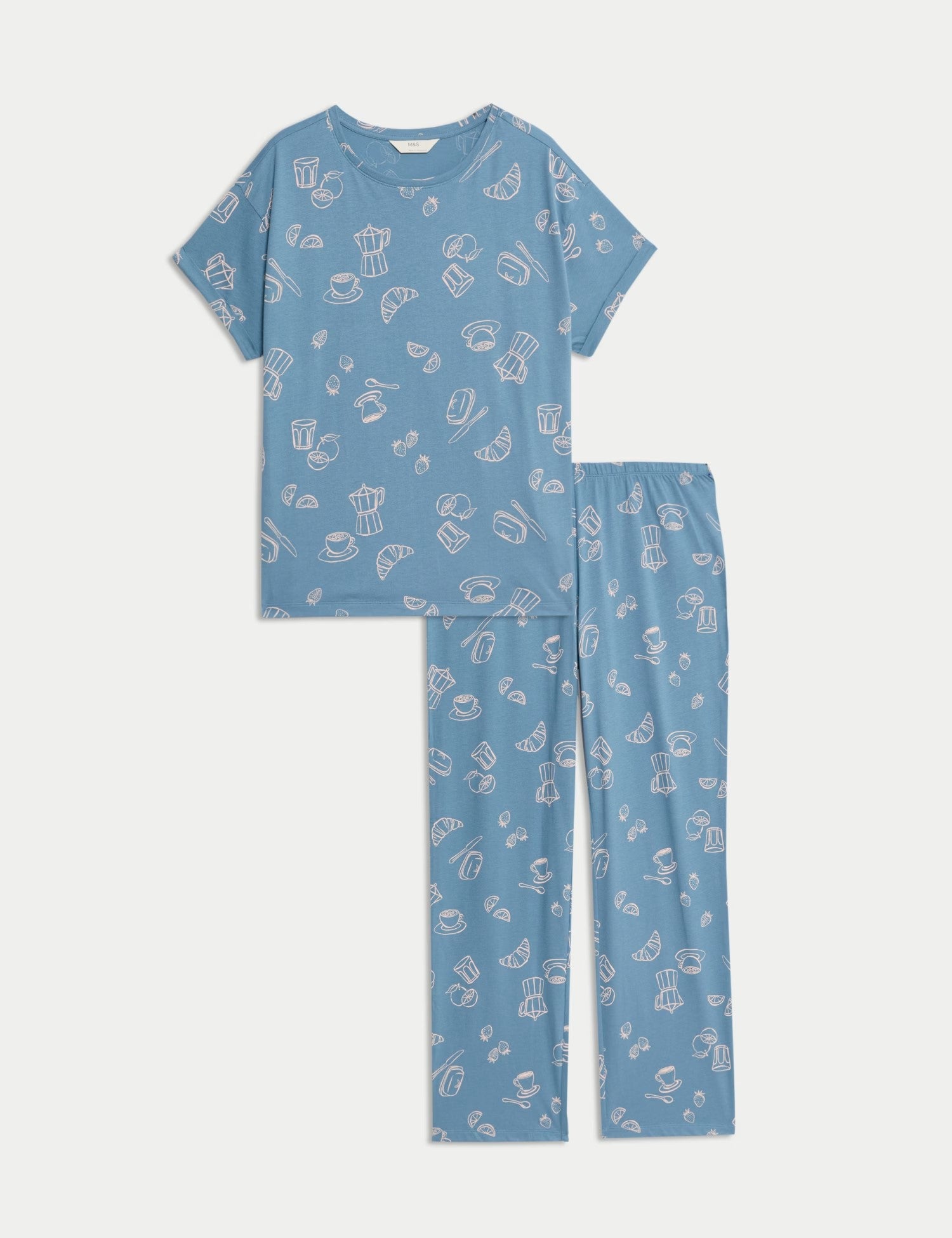 Pure Cotton Printed Pyjama Set