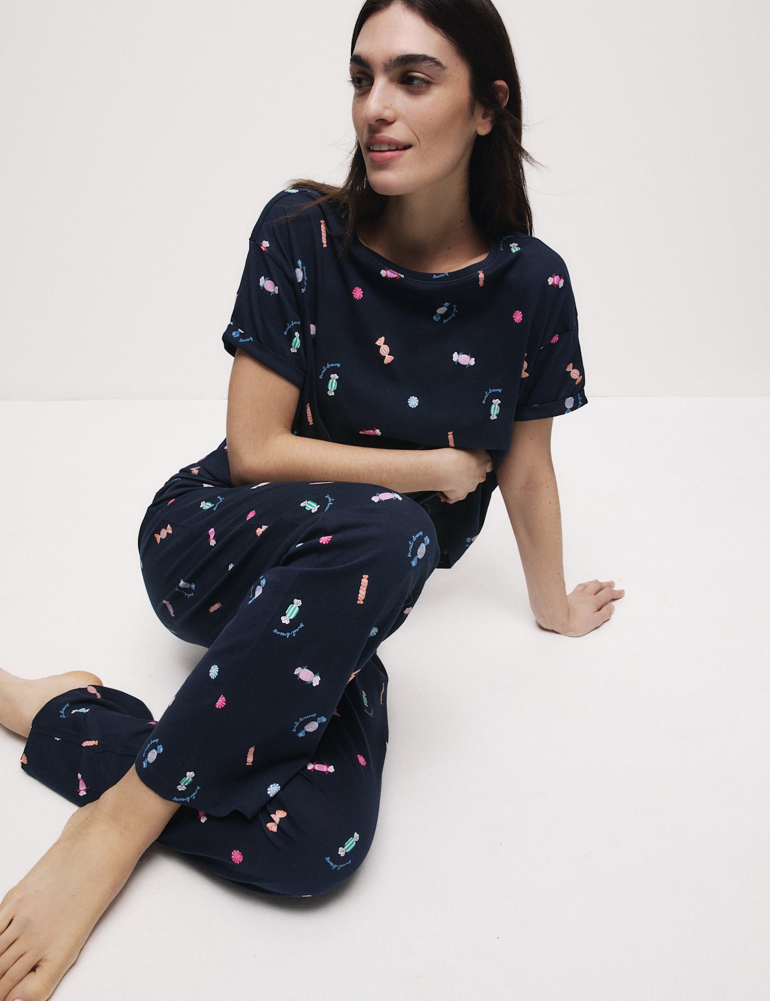 Pure Cotton Printed Pyjama Set