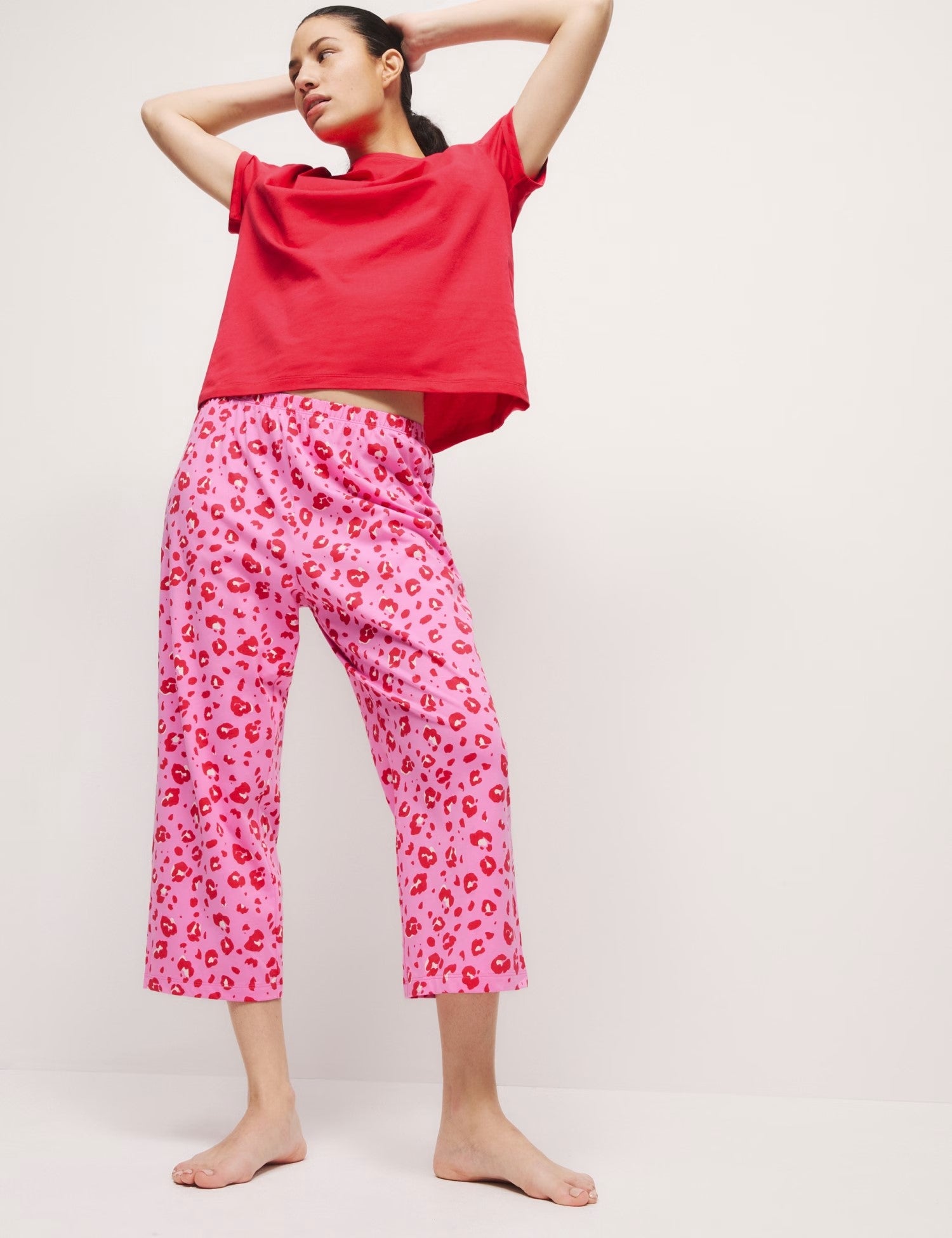 Cotton Rich Printed Pyjama Set