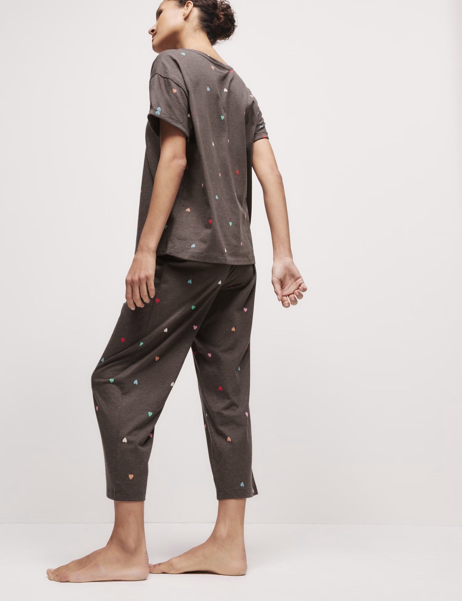 Cotton Rich Printed Pyjama Set