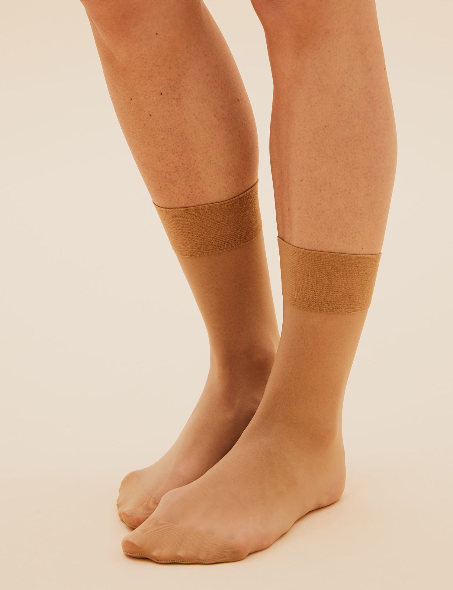 3pk 10 Denier Ladder Resist Matt Ankle Highs