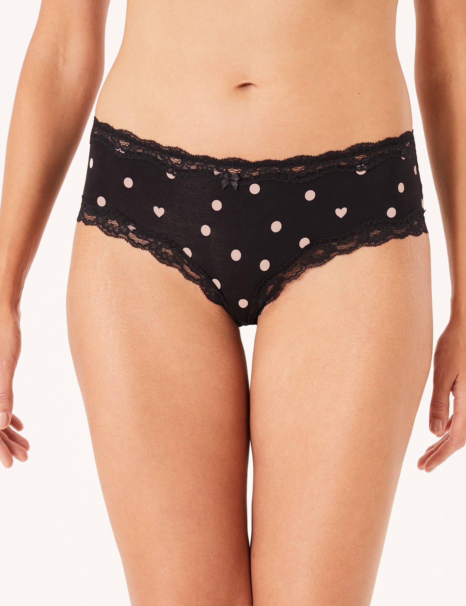 Cotton Low Rise Shorts