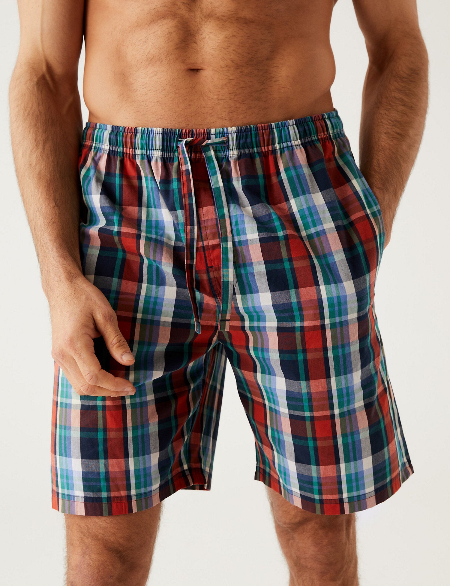 Pure Cotton Checked Pyjama Set