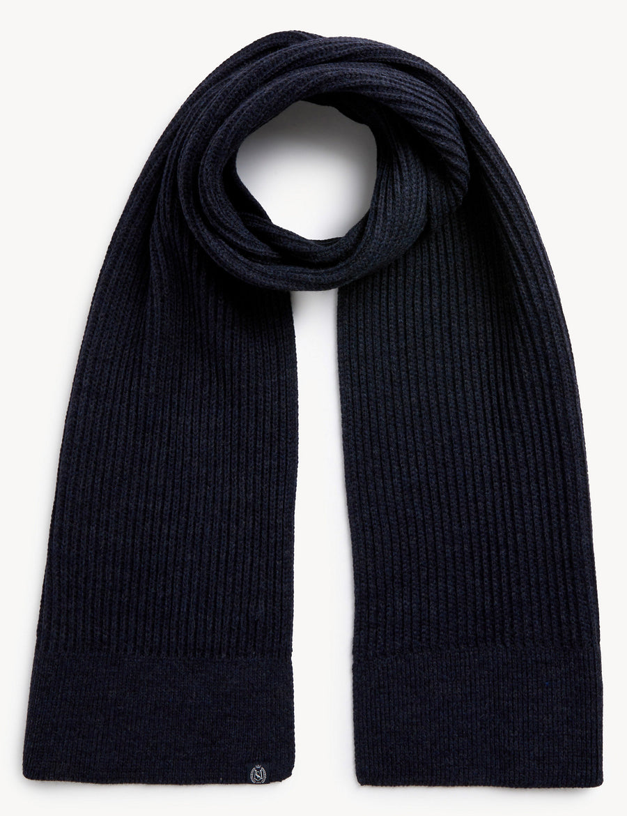 Knitted Textured Scarf