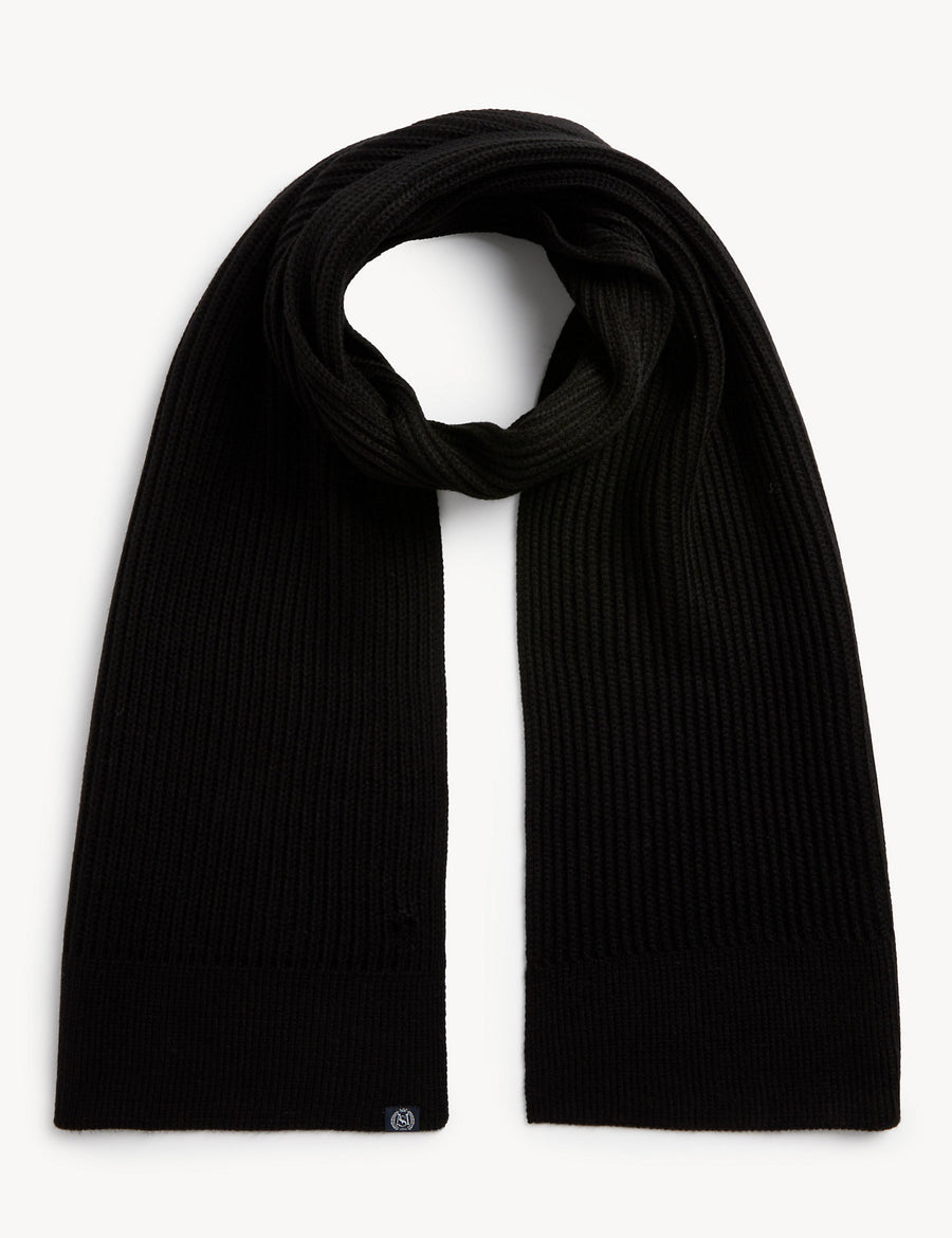 Knitted Textured Scarf