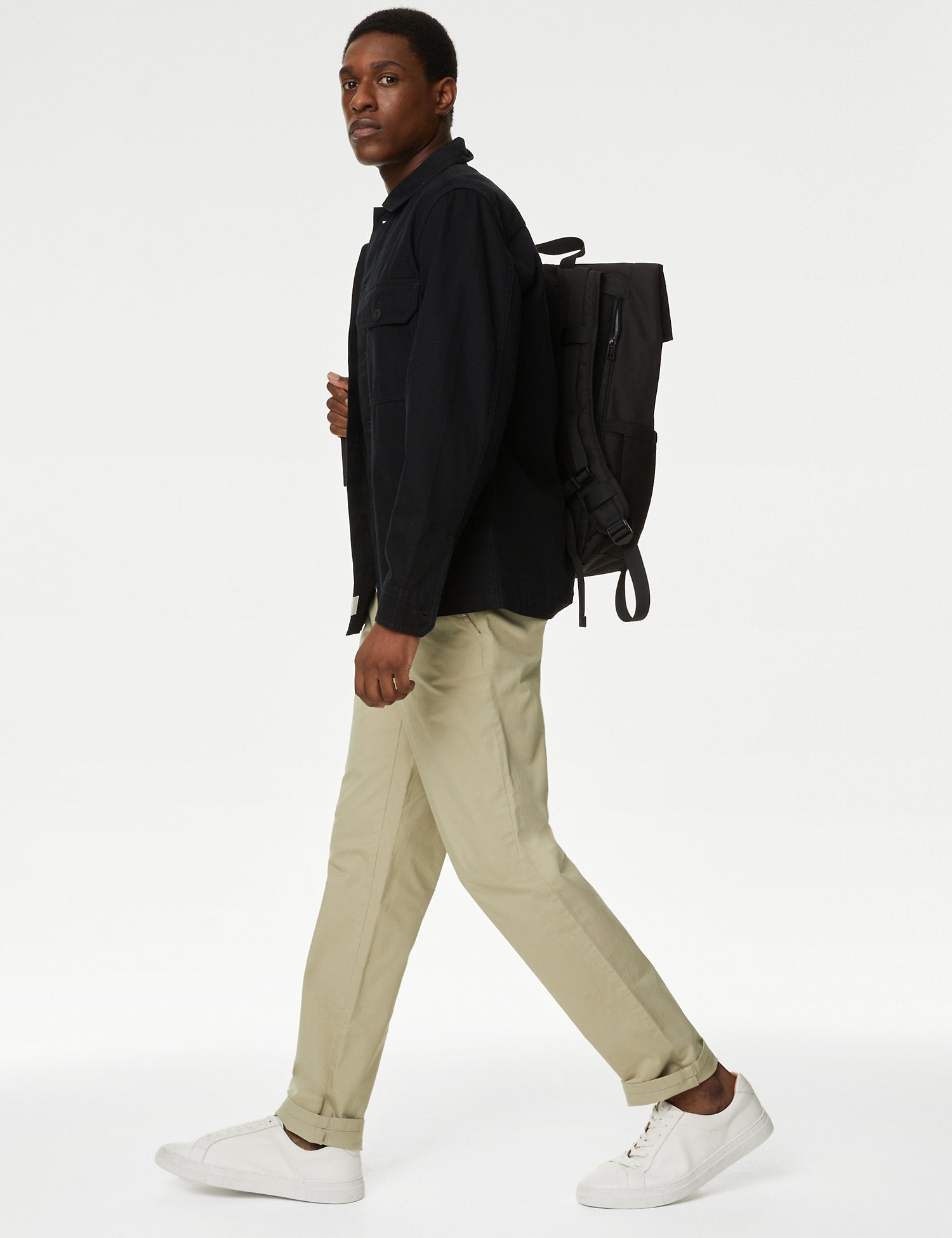 Regular Fit Stretch Chinos