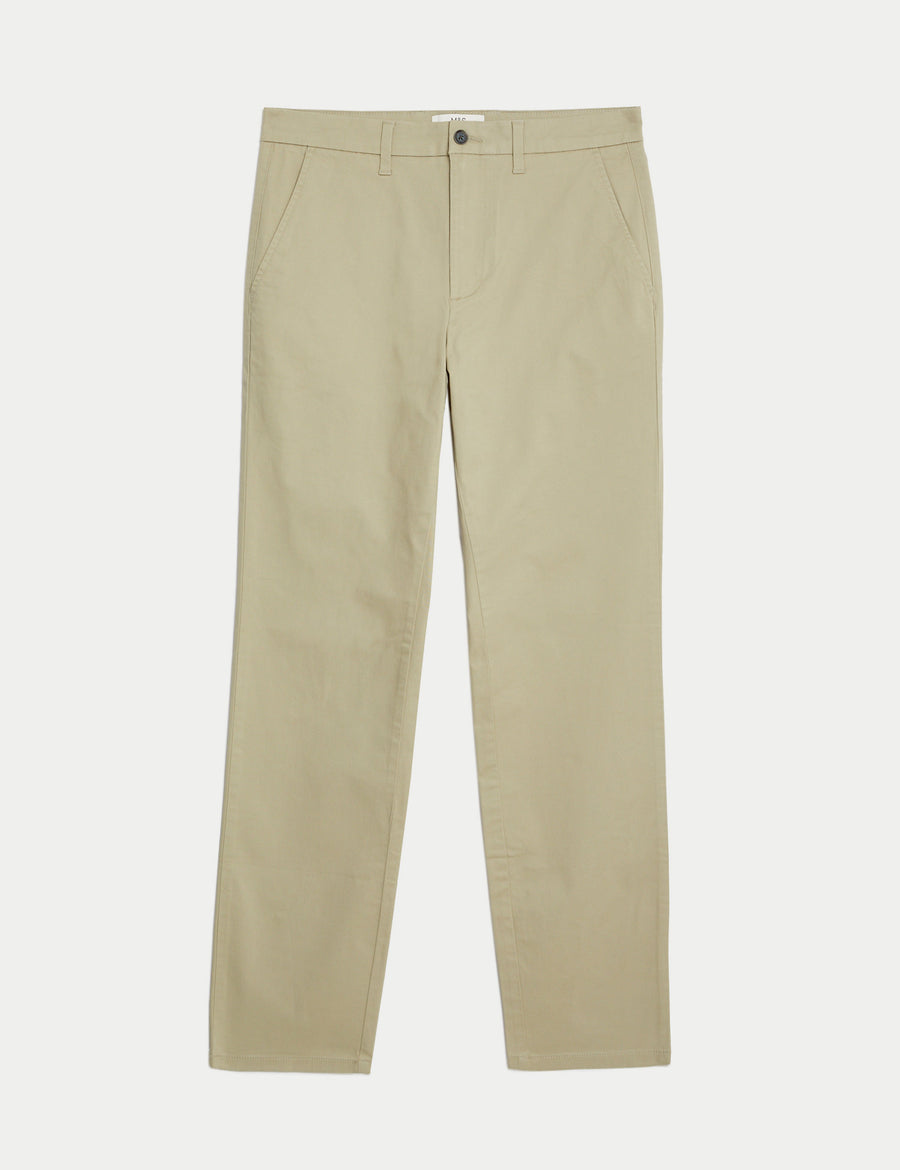 Regular Fit Stretch Chinos