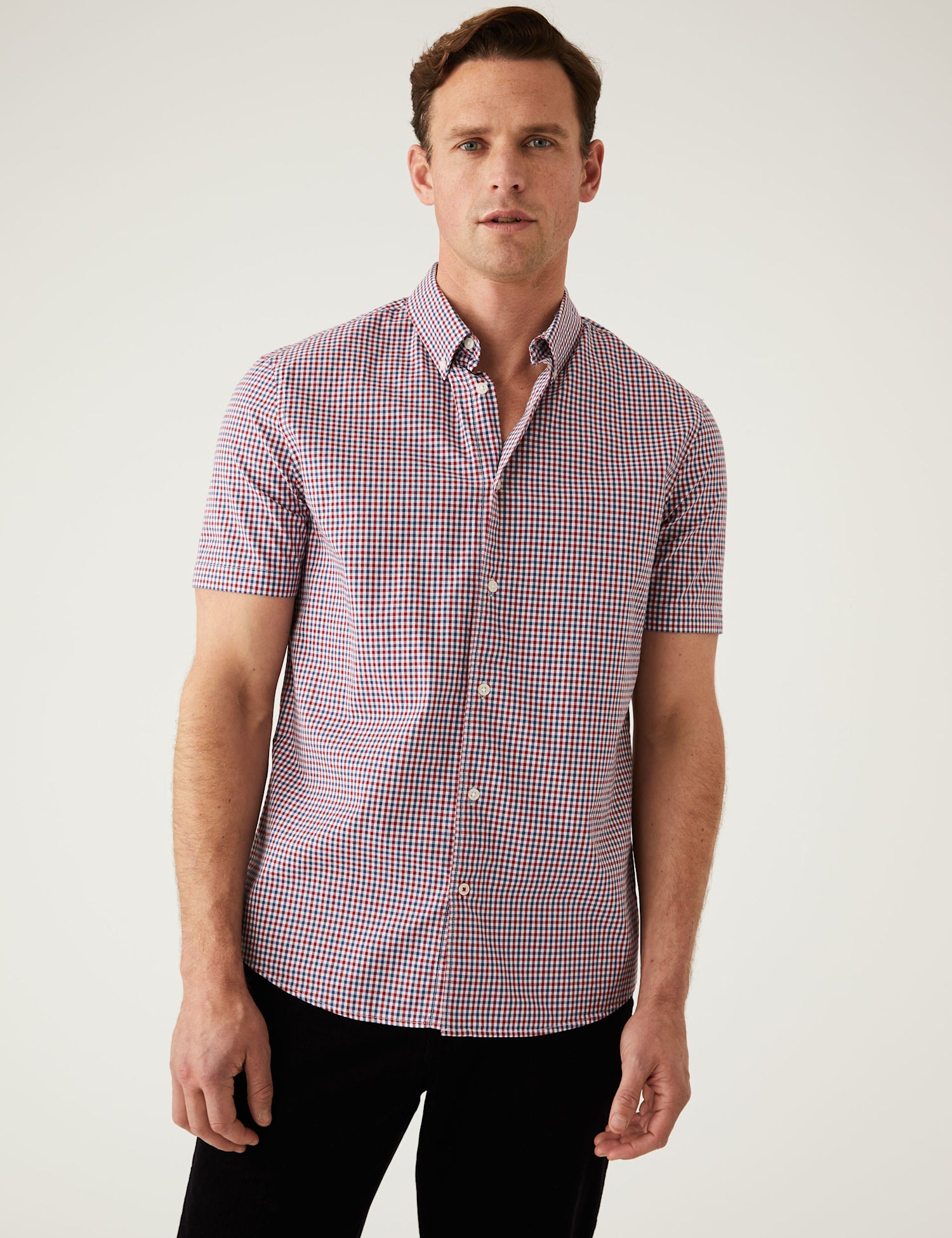 Pure Cotton Gingham Shirt
