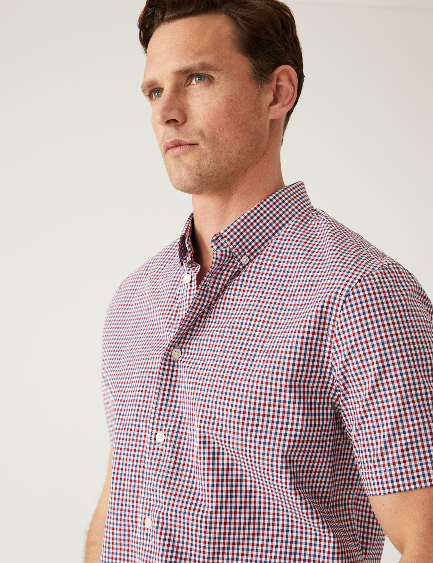 Pure Cotton Gingham Shirt