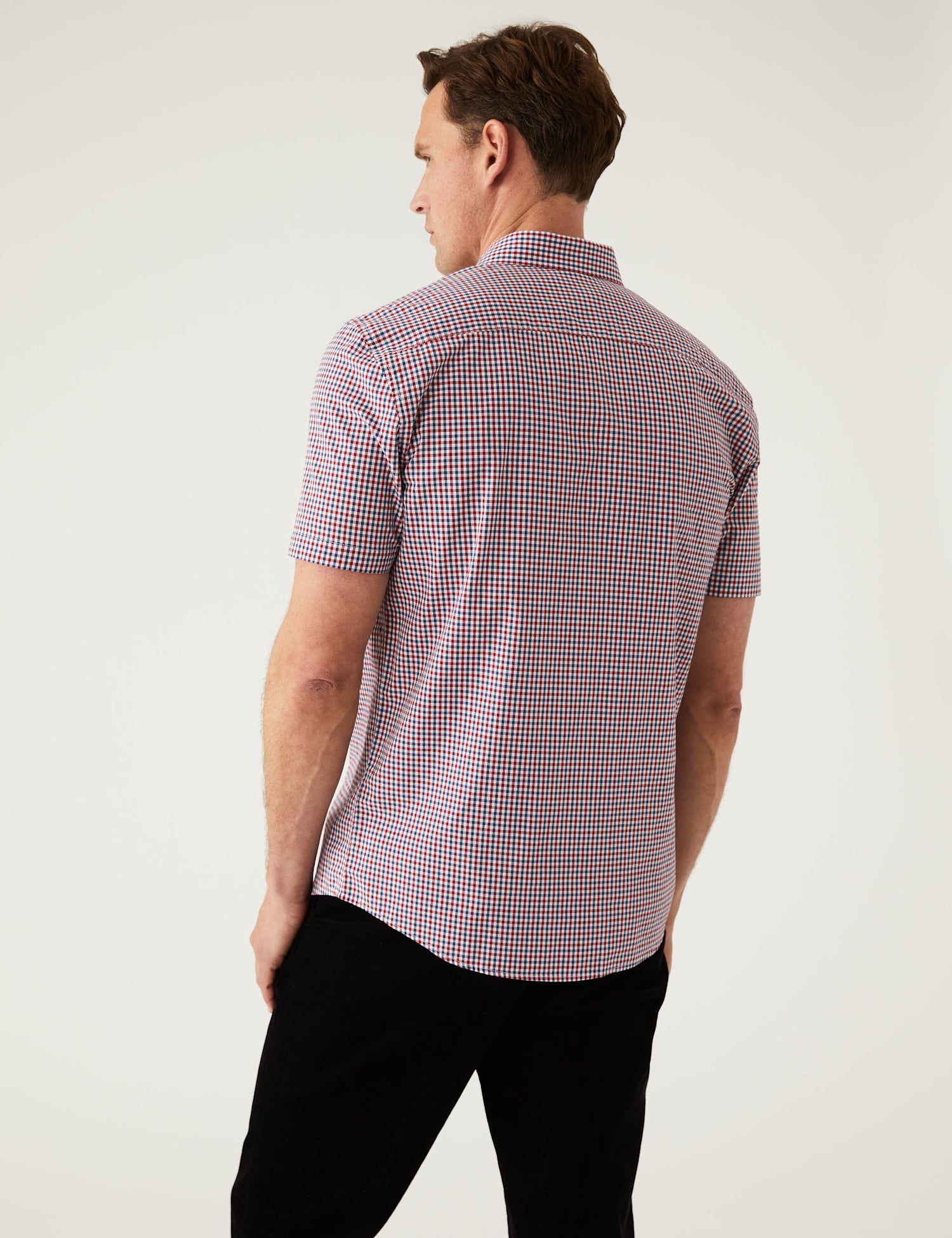Pure Cotton Gingham Shirt