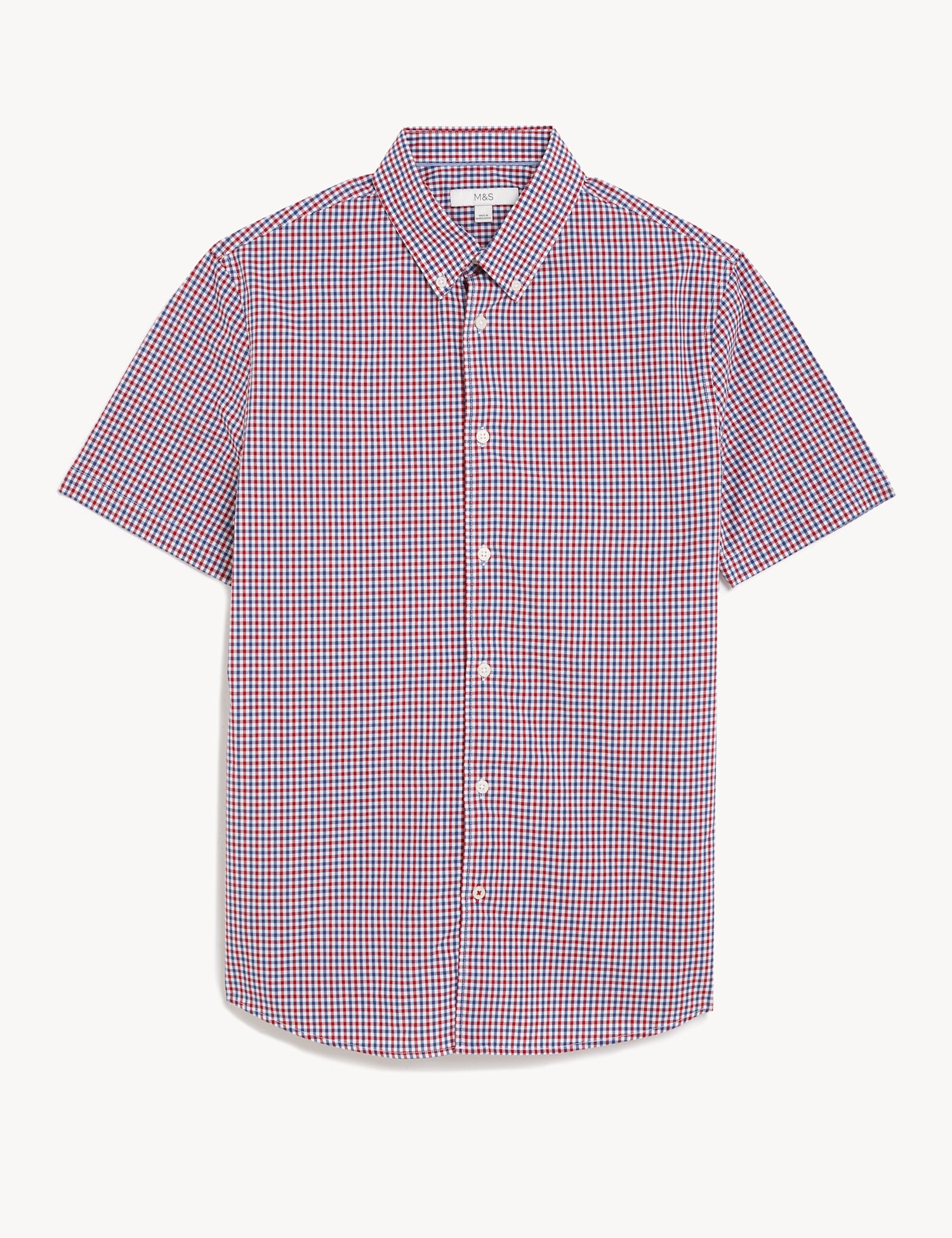 Pure Cotton Gingham Shirt