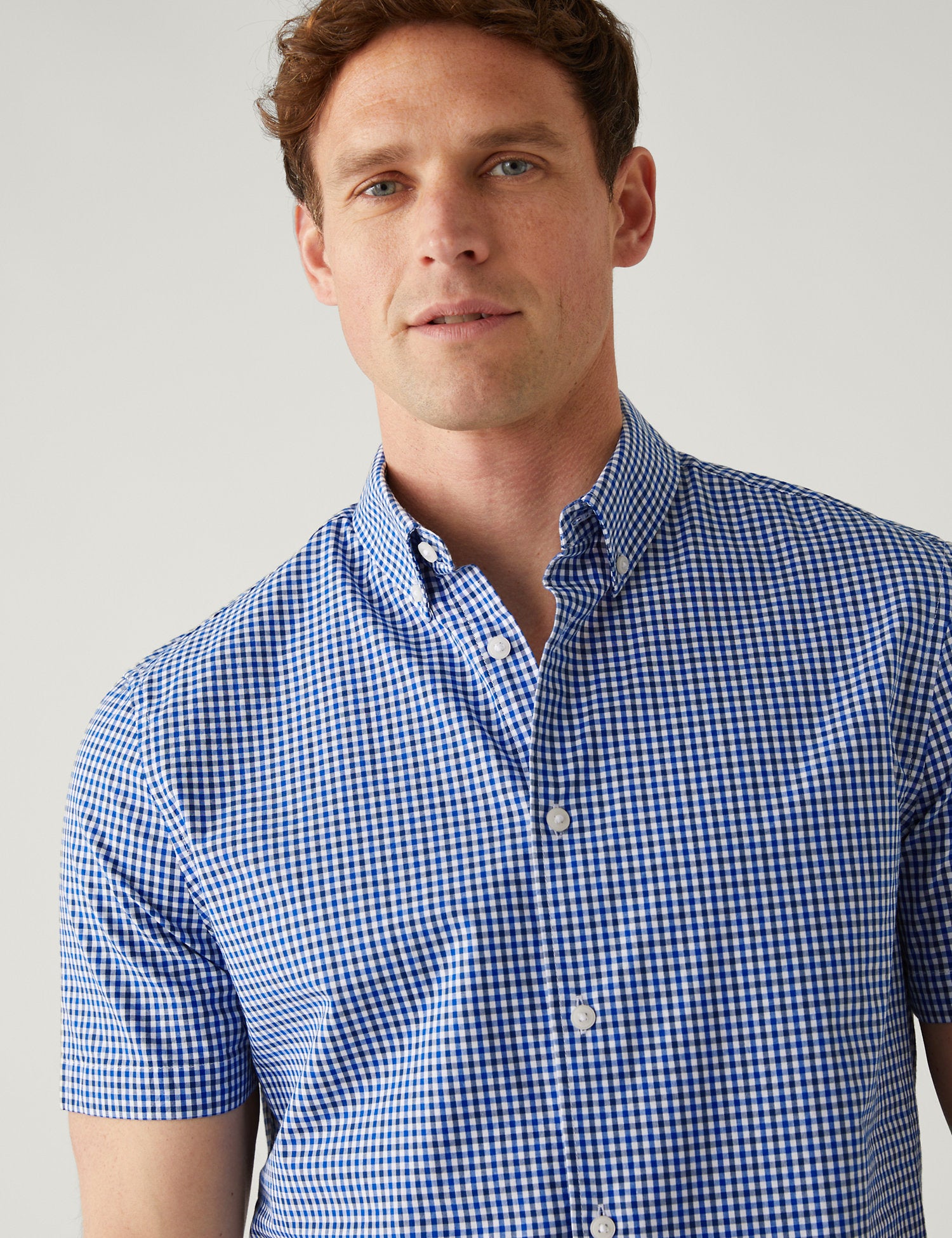 Pure Cotton Gingham Shirt